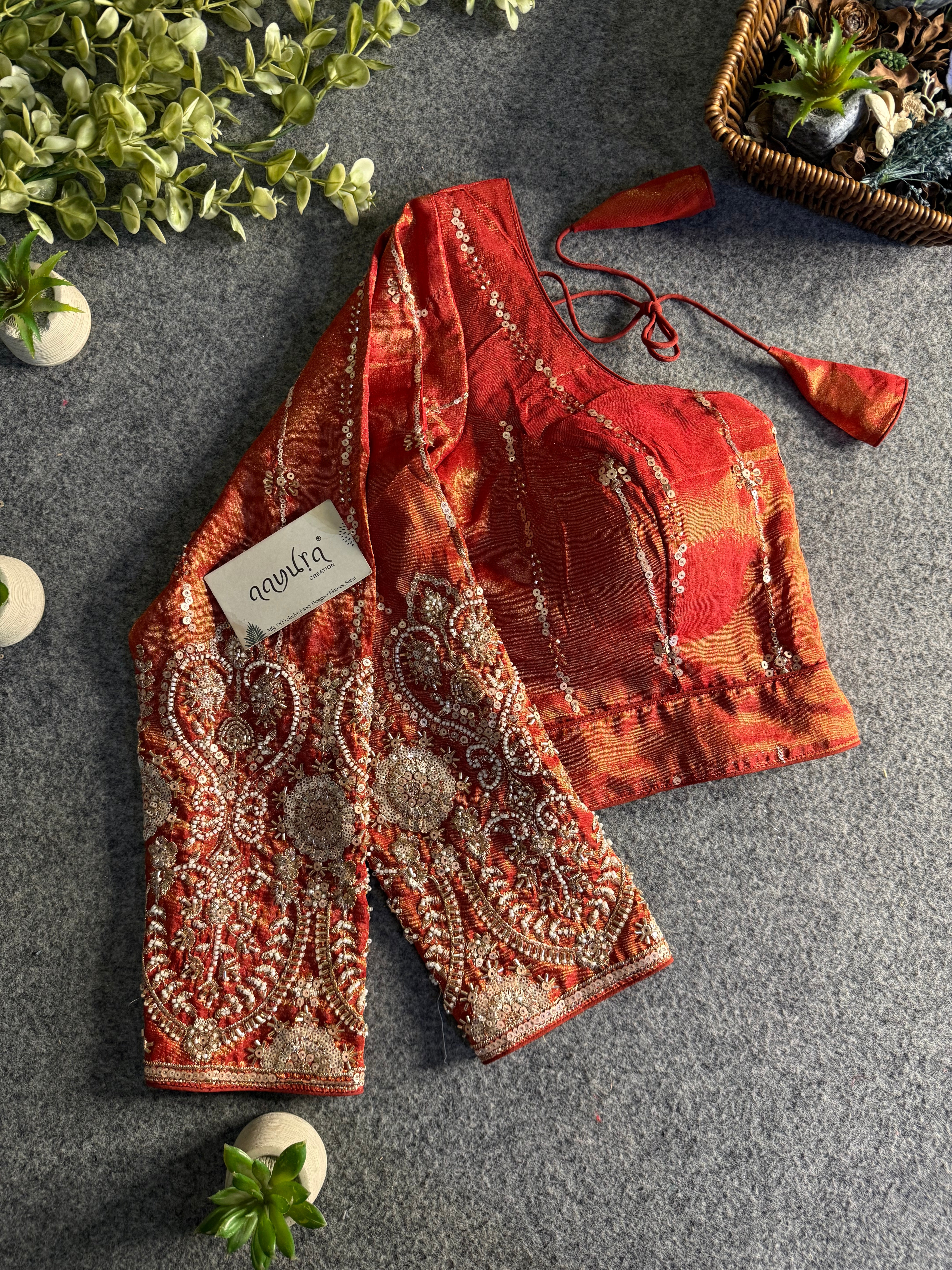 Heritage South Silk Designer Blouse