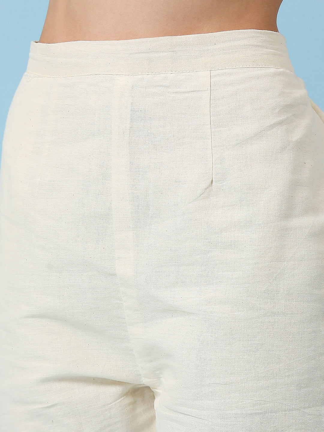 Embroidered Khadi Cotton Summer Top