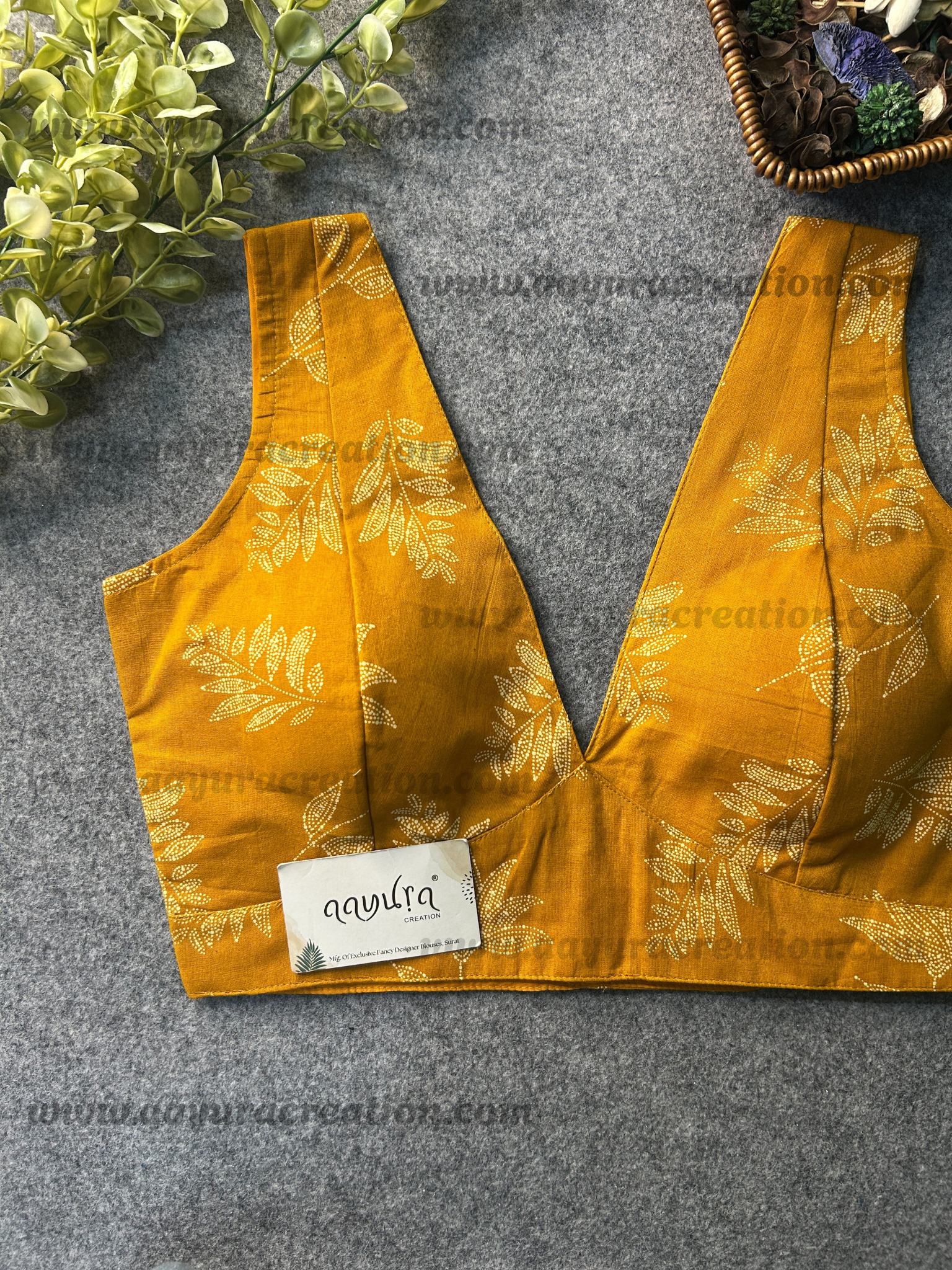 V Neck Cotton