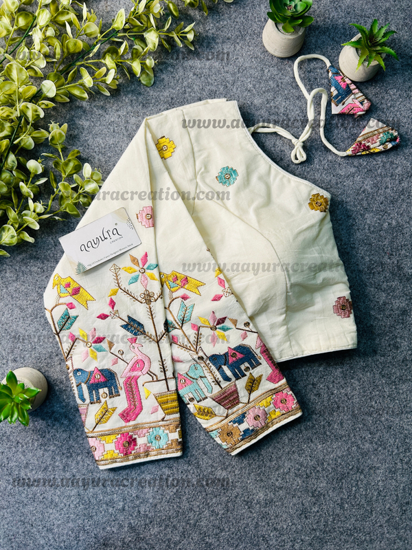 Embroidery Cotton Blouse