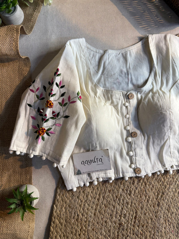 Elite Craft Cotton Blouse