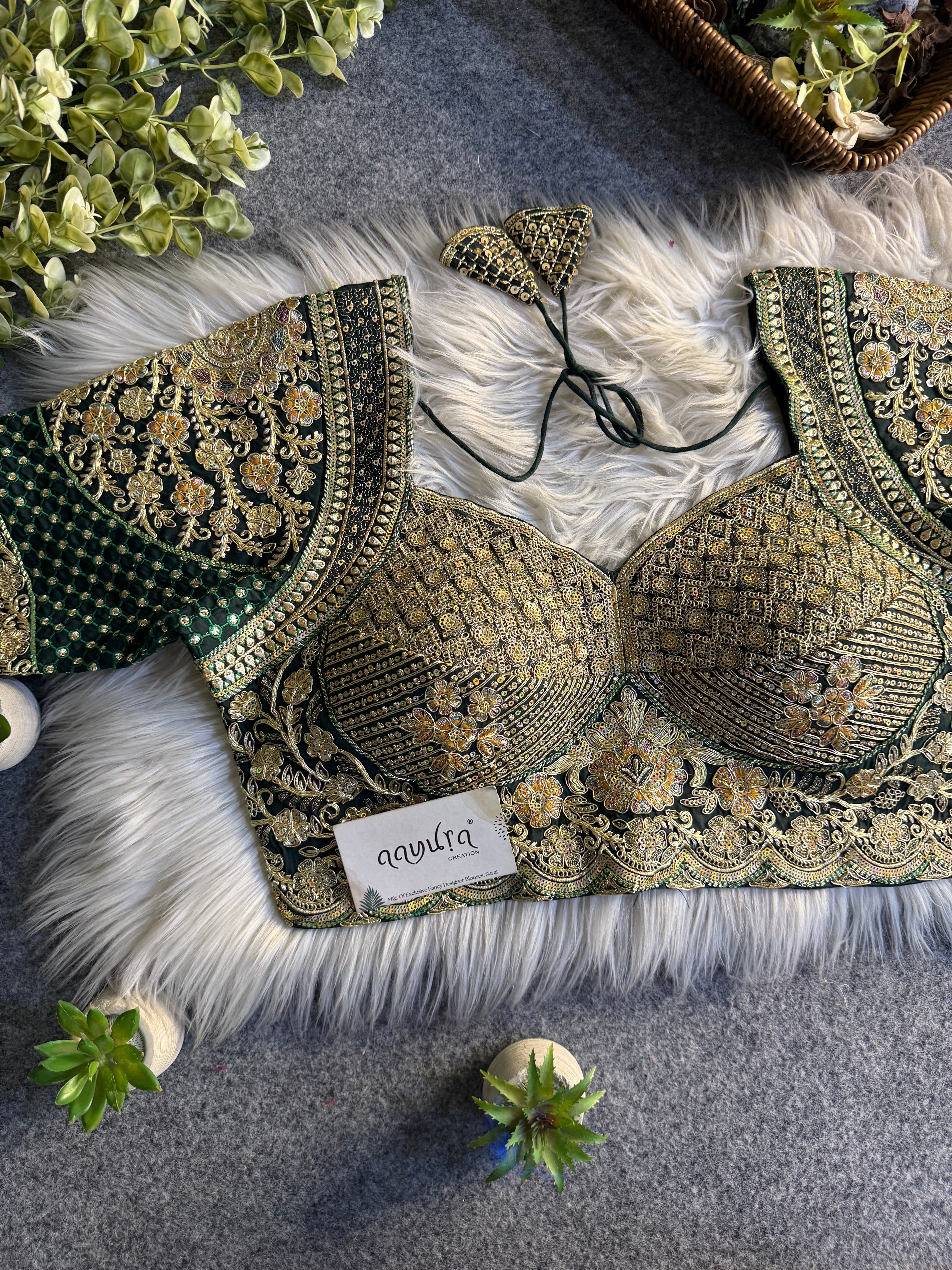 Rivya Glam Silk Blouse