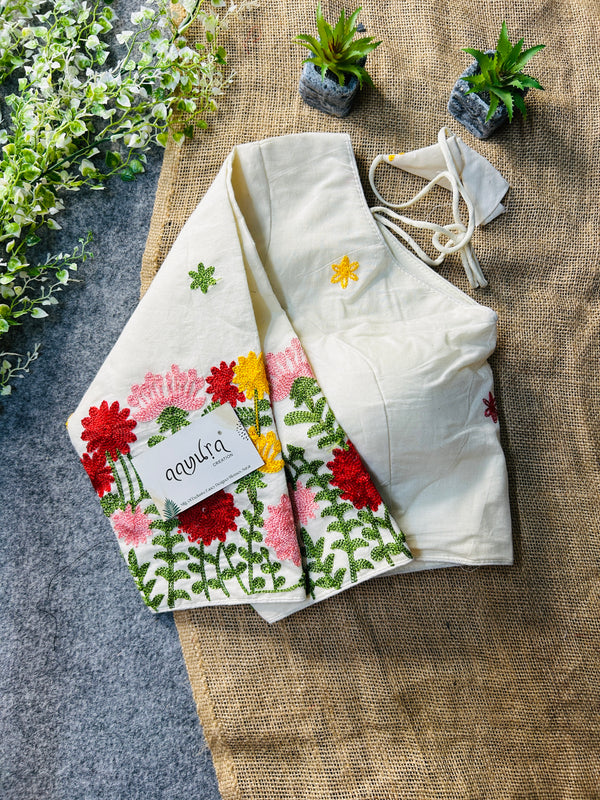 Embroidery Cotton Blouse