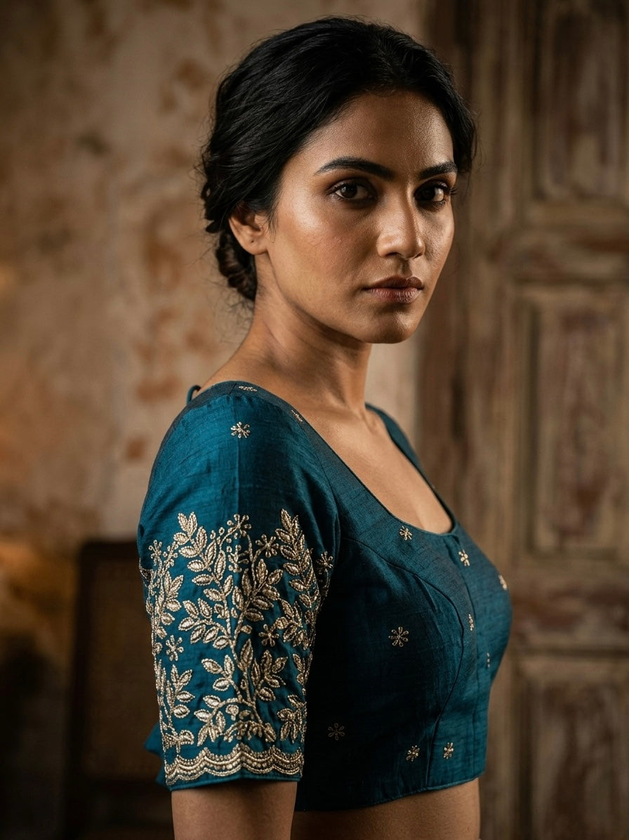 Rajsi Vichitra Zari Work Blouse