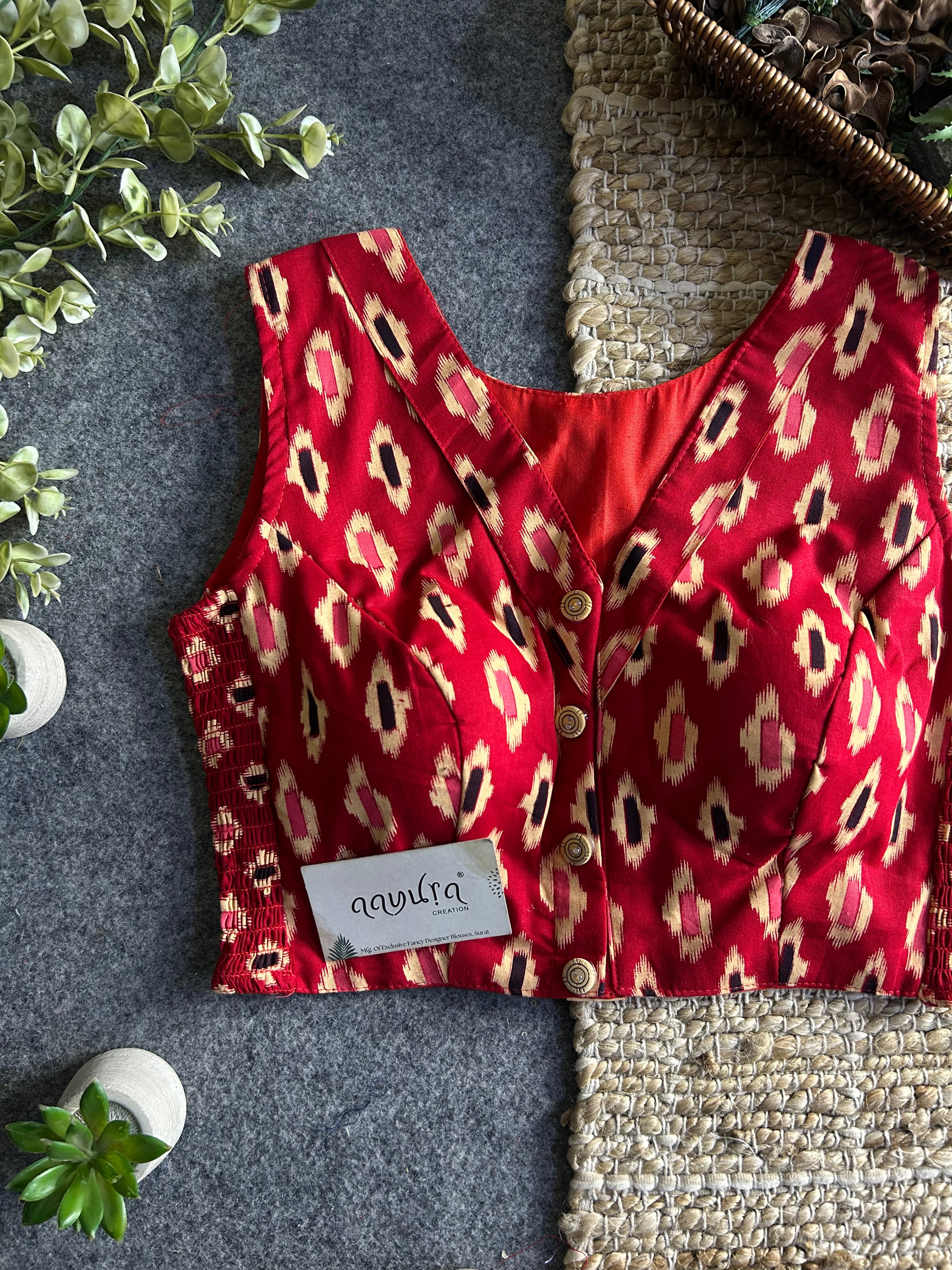 Soft Stretch Premium Cotton Blouse