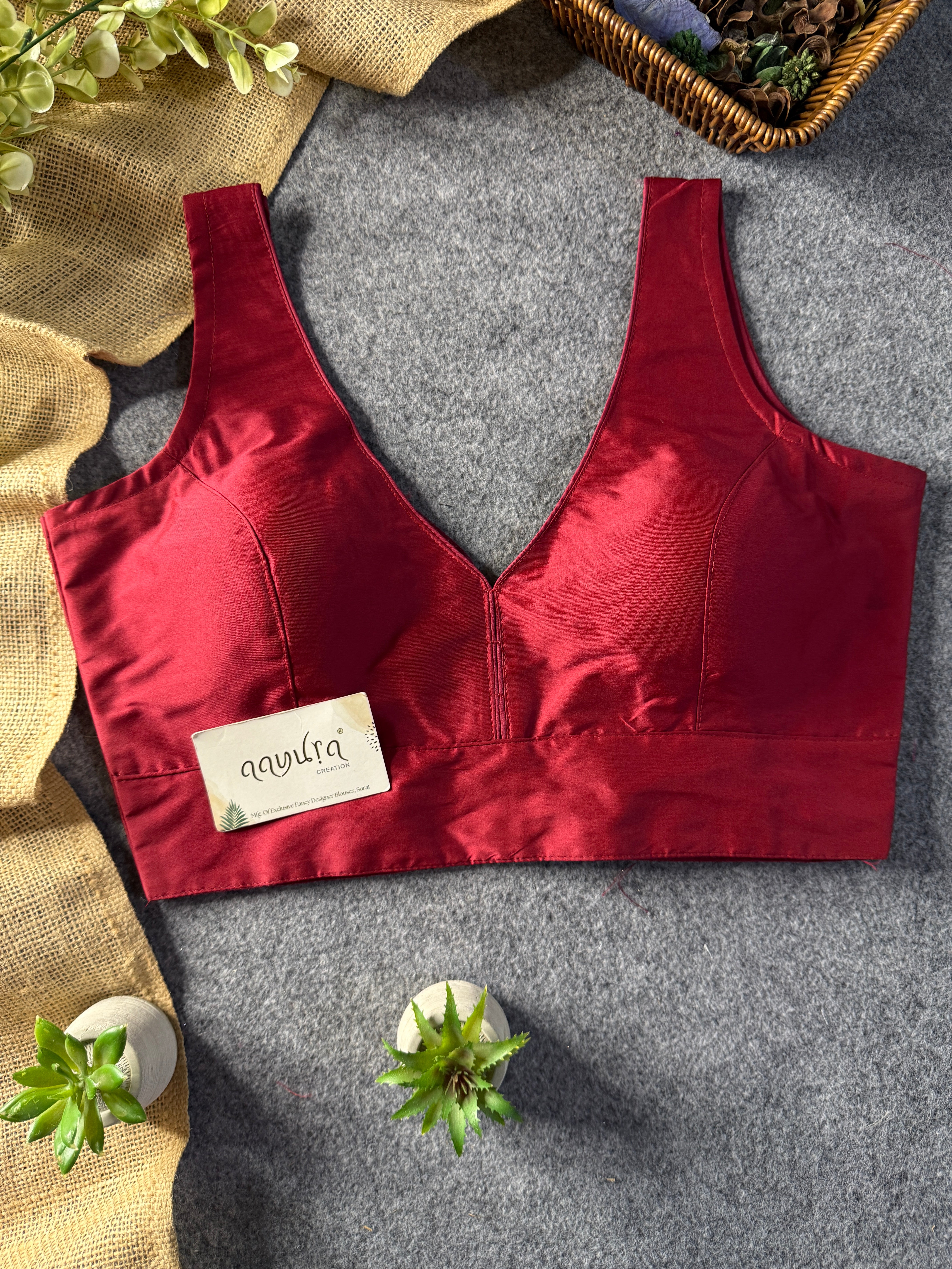 BOLLYWOOD STYLE-BURGUNDY