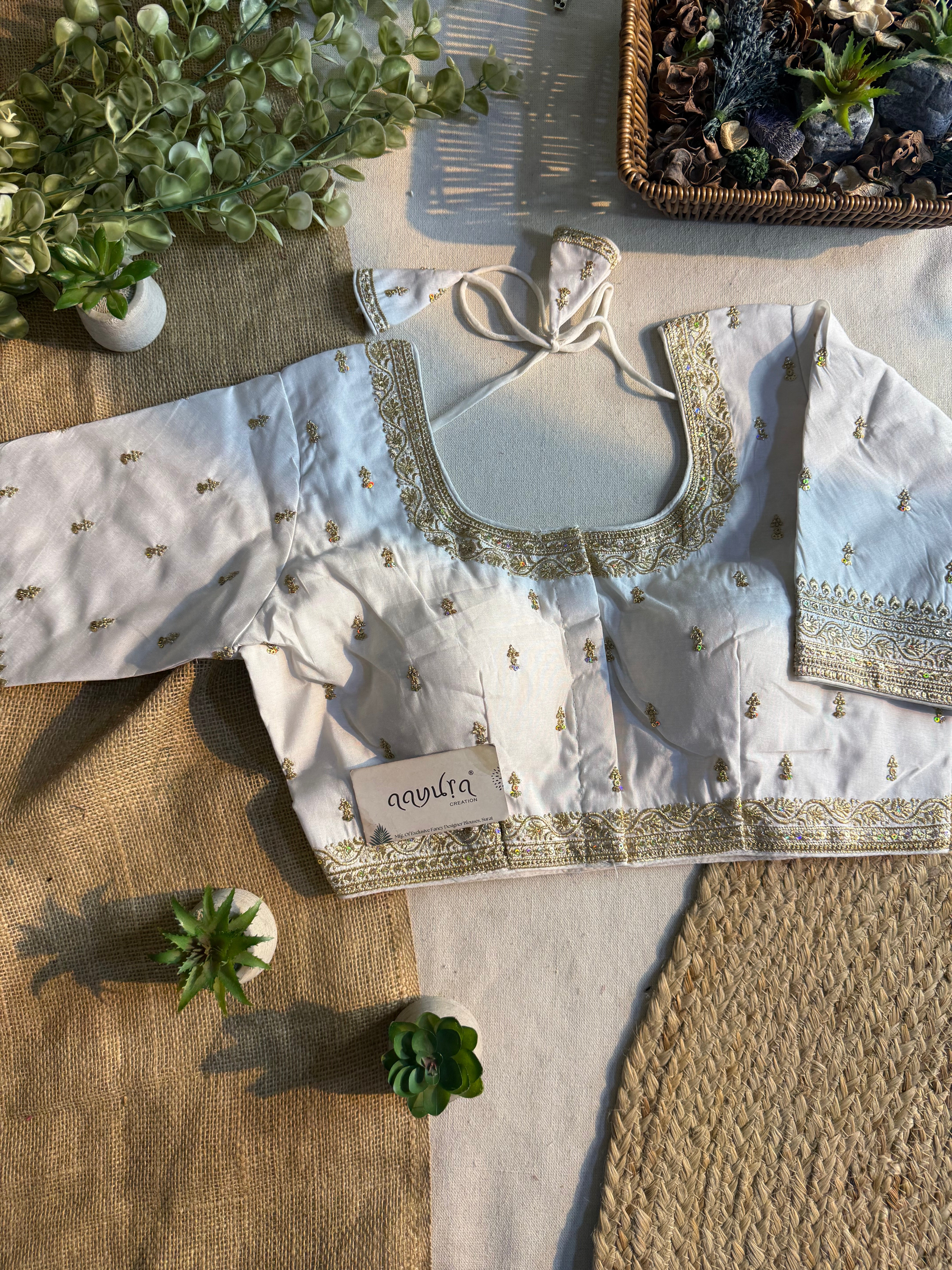 Mystique Embroidery Work Blouse