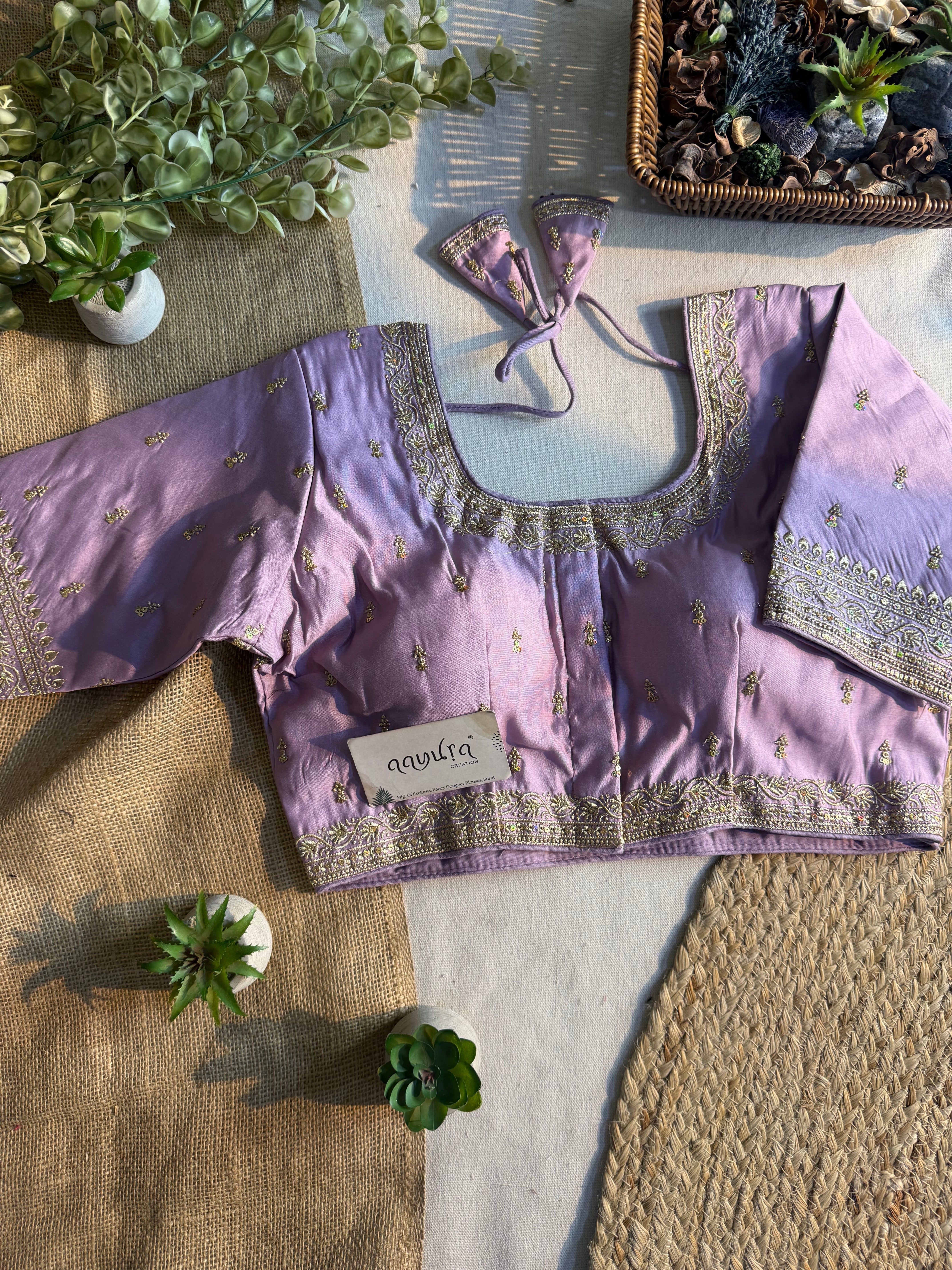 Mystique Embroidery Work Blouse
