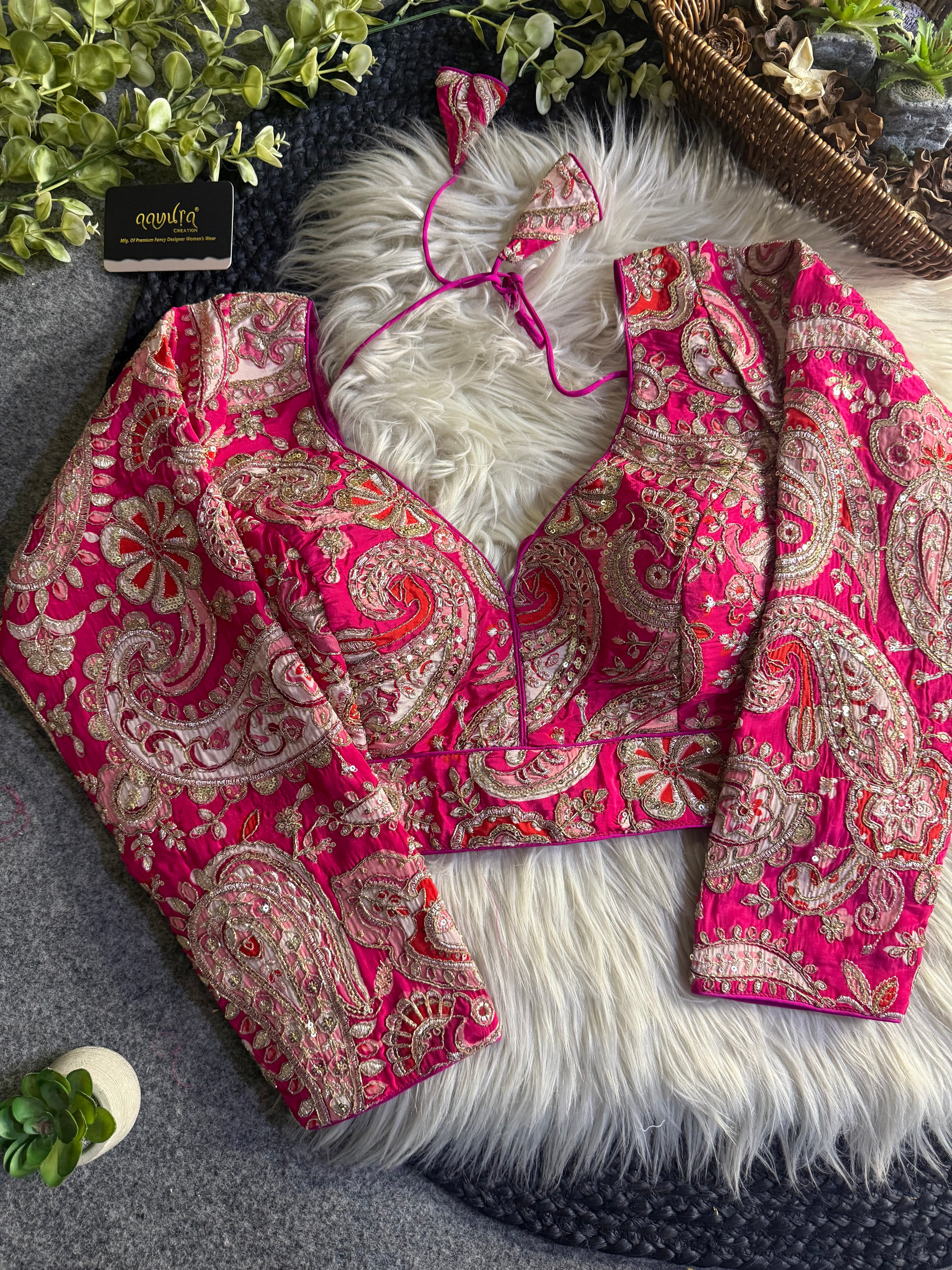 Amaira Crepe Silk Blouse