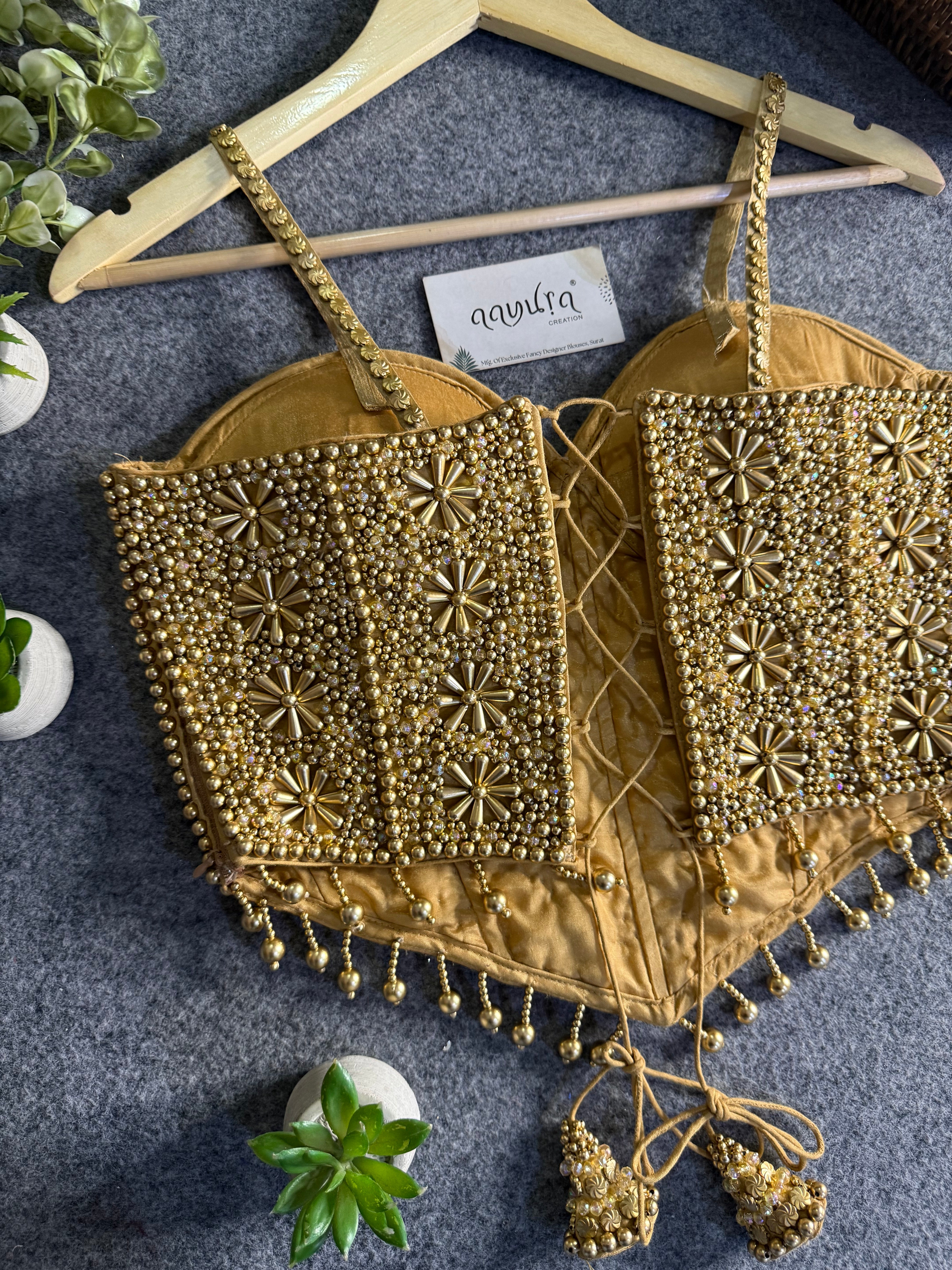 CHIKU GOLD CHITRA CO-ORD SET