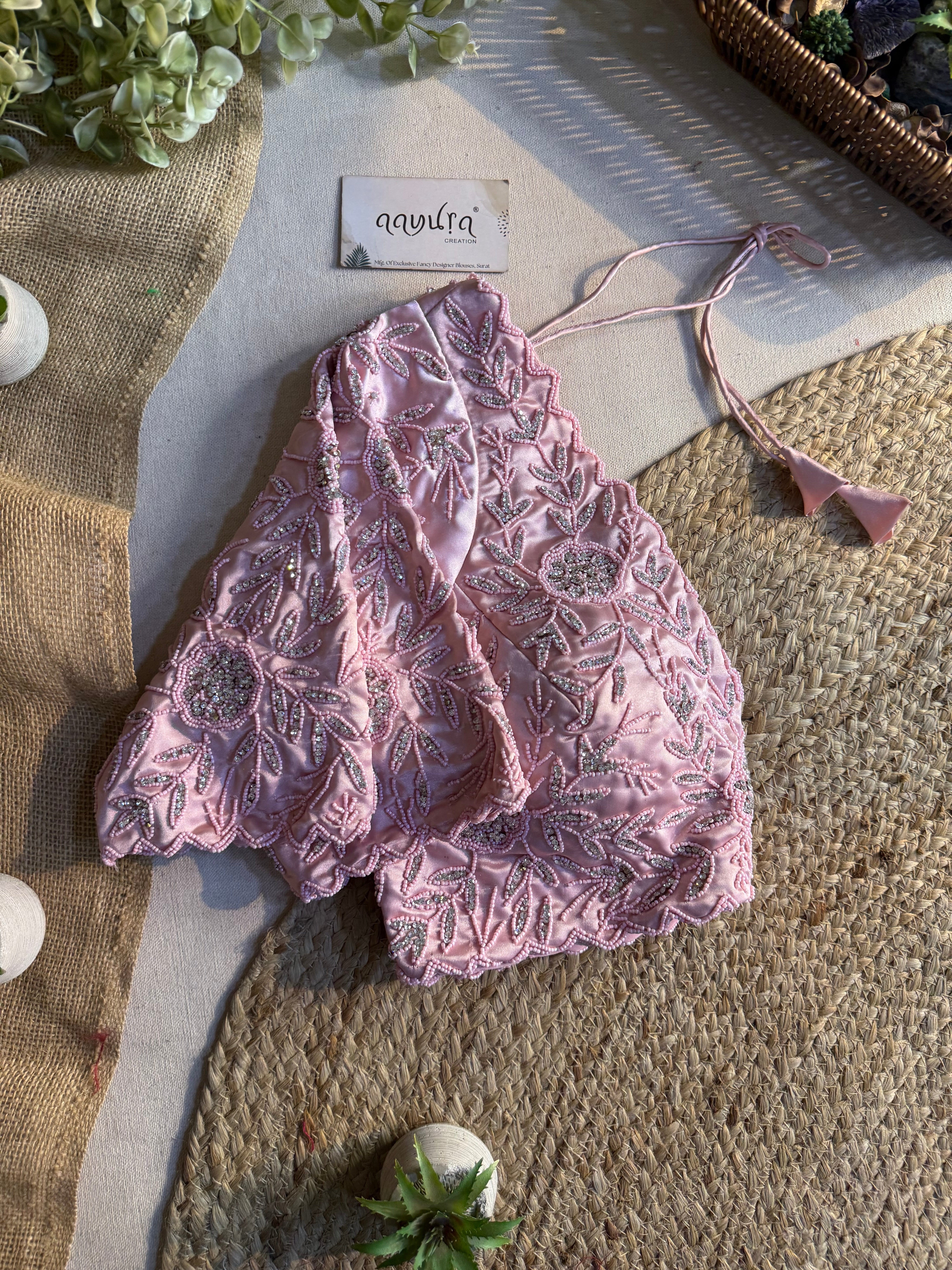 Aarvika Jarkan Work Blouse