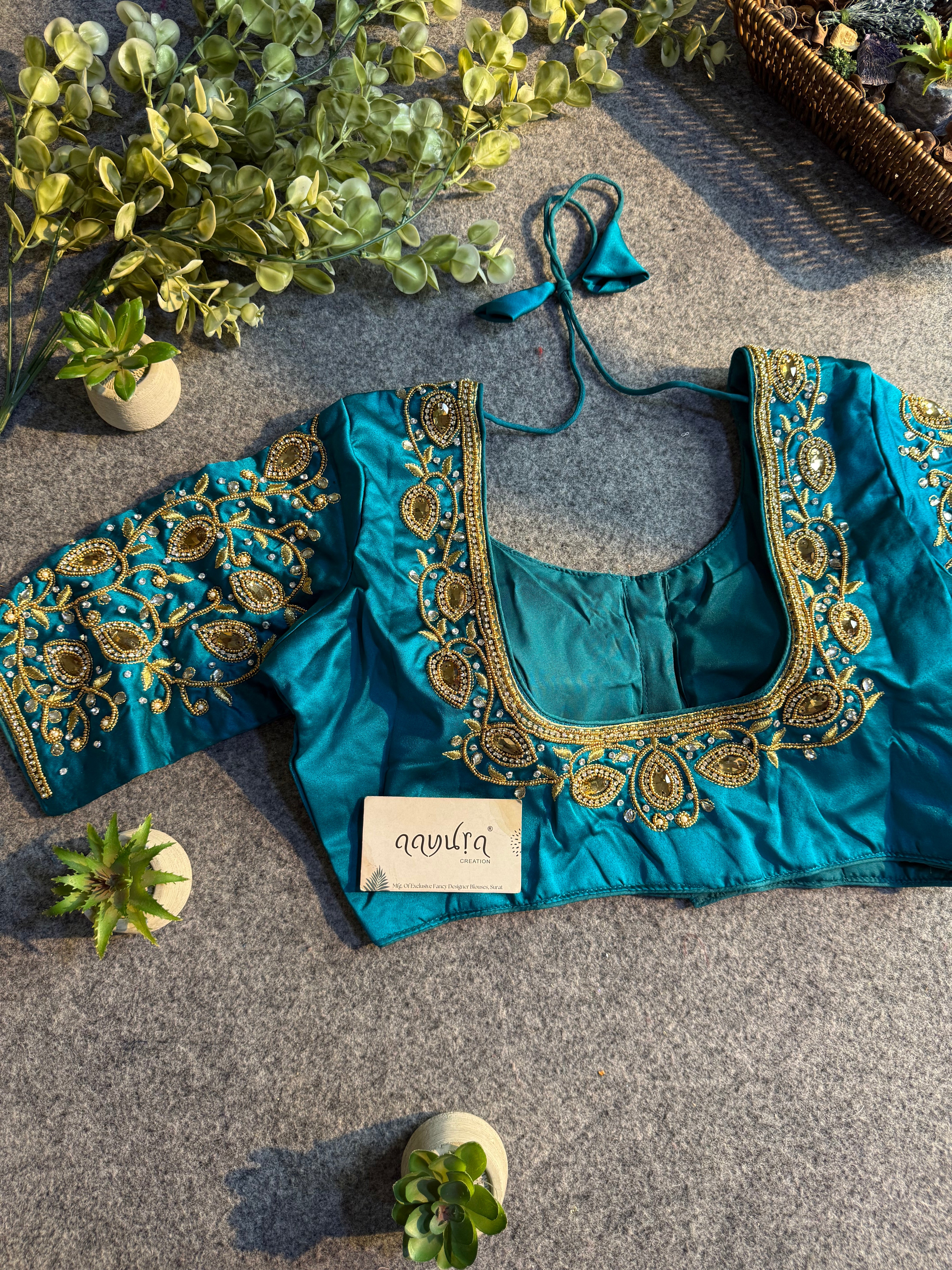 Twinkle Aari Work Blouse