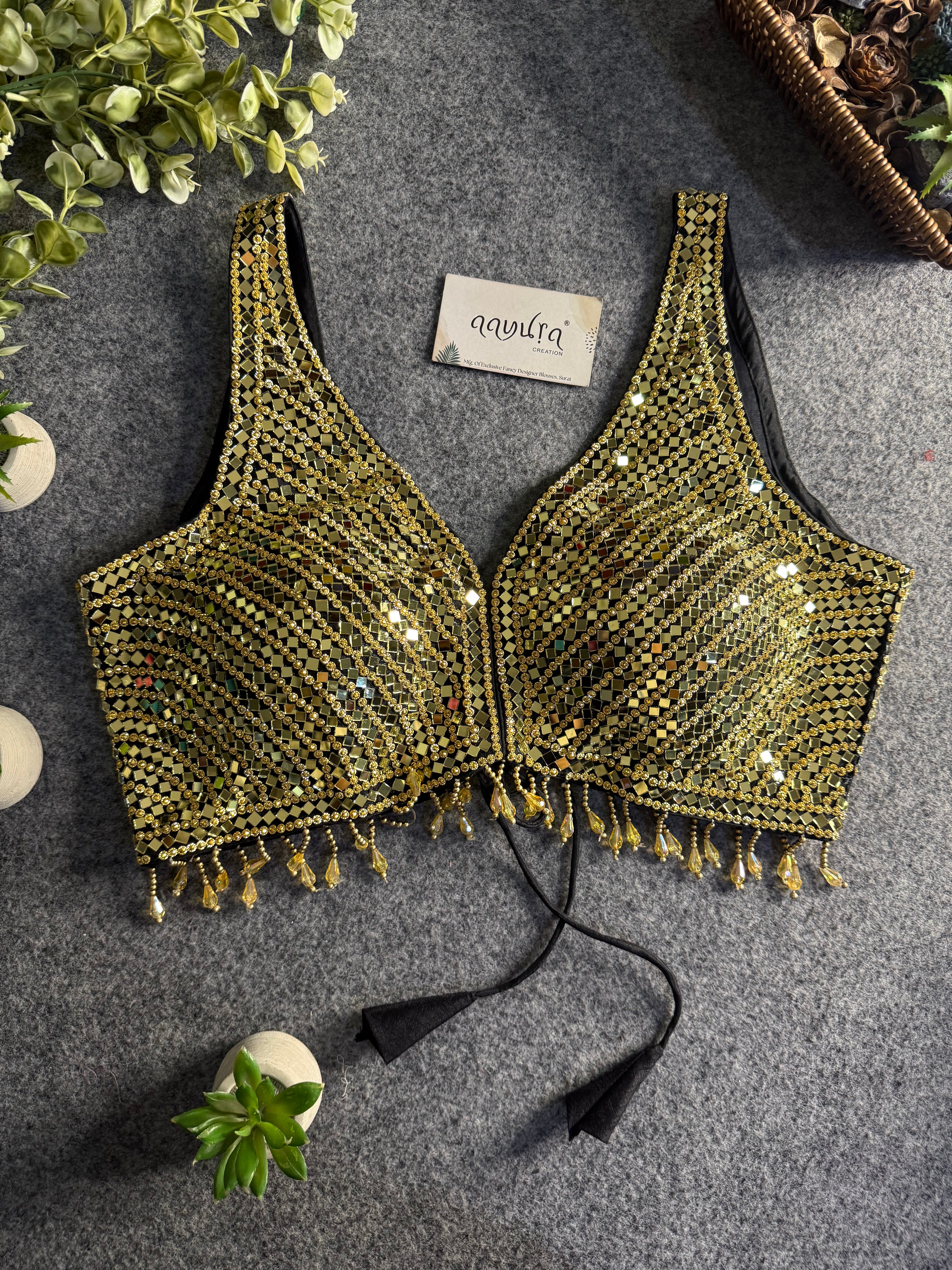 Lunara Festive Glow Blouse