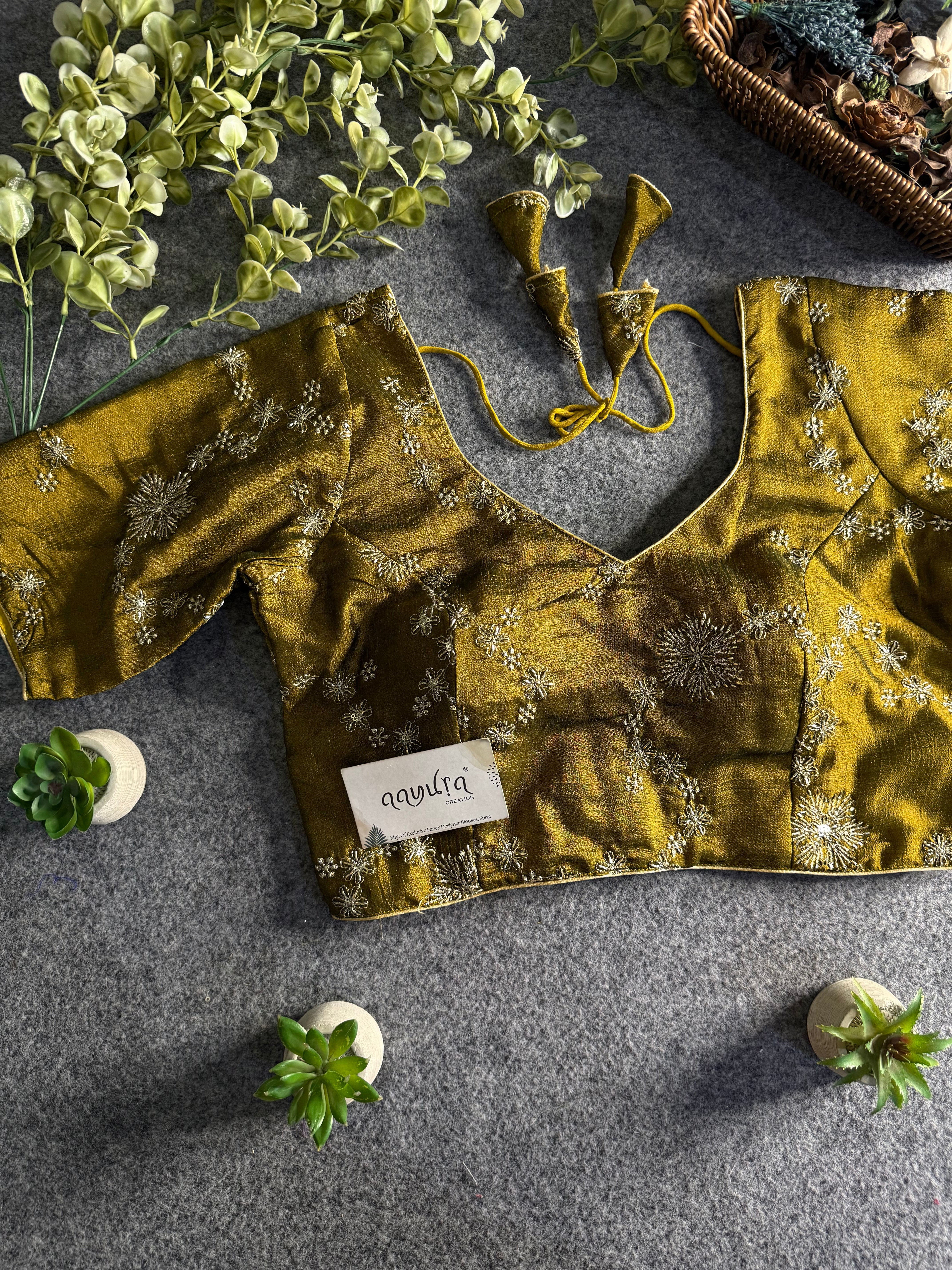 Sadvika-2 Vichitra Silk Blouse