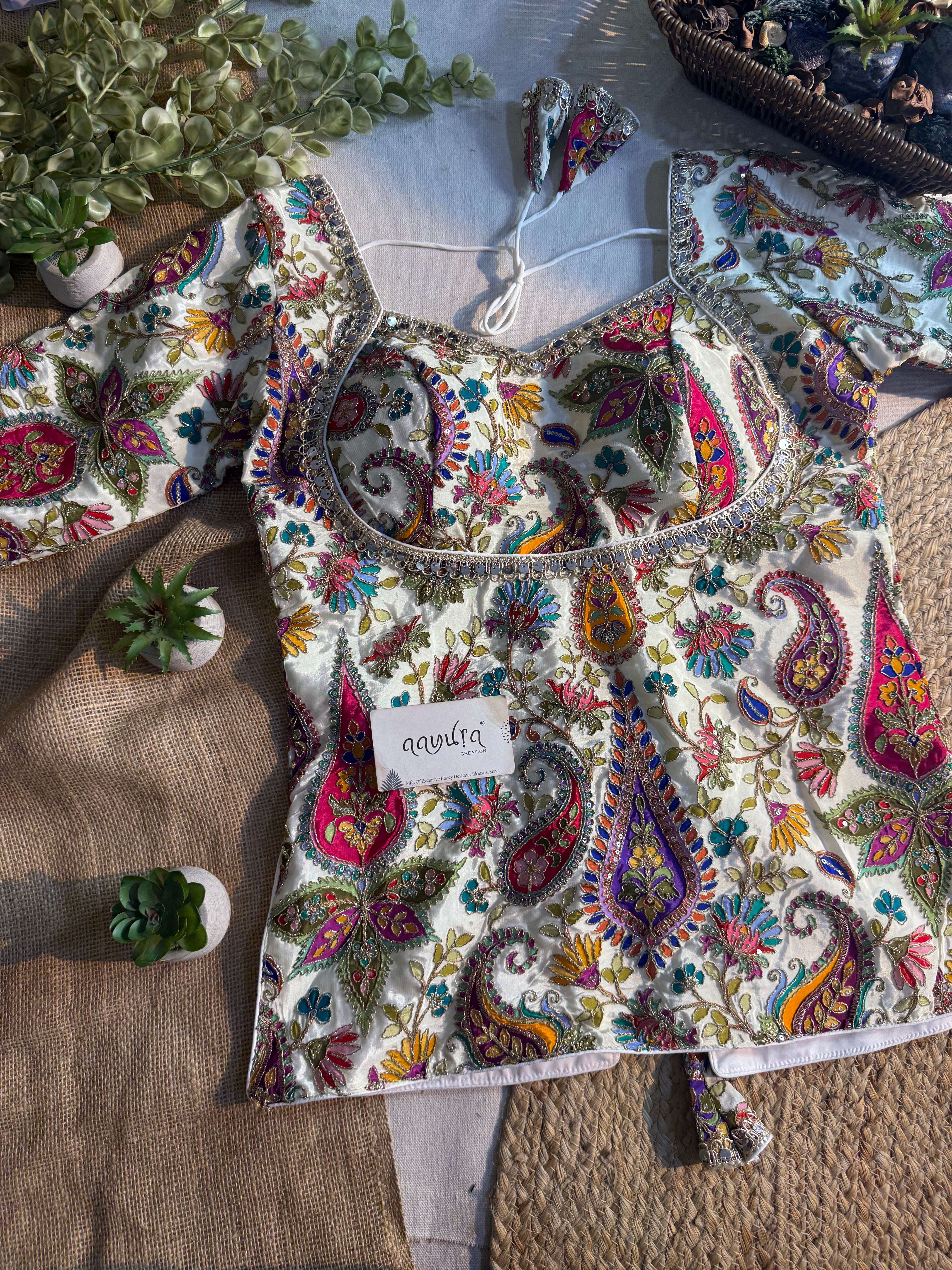 Shimmera Piplum Blouse