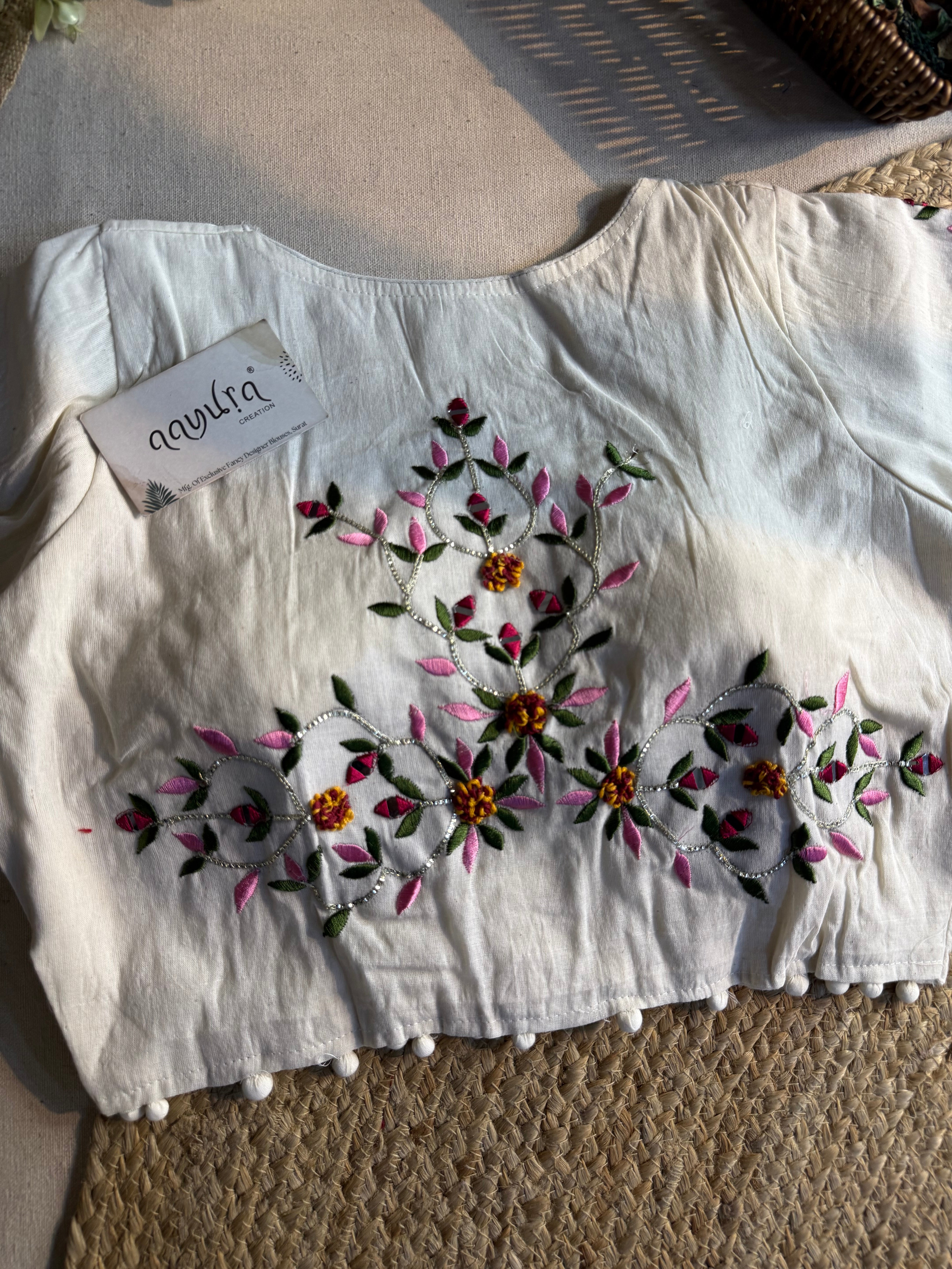 Elite Craft Cotton Blouse