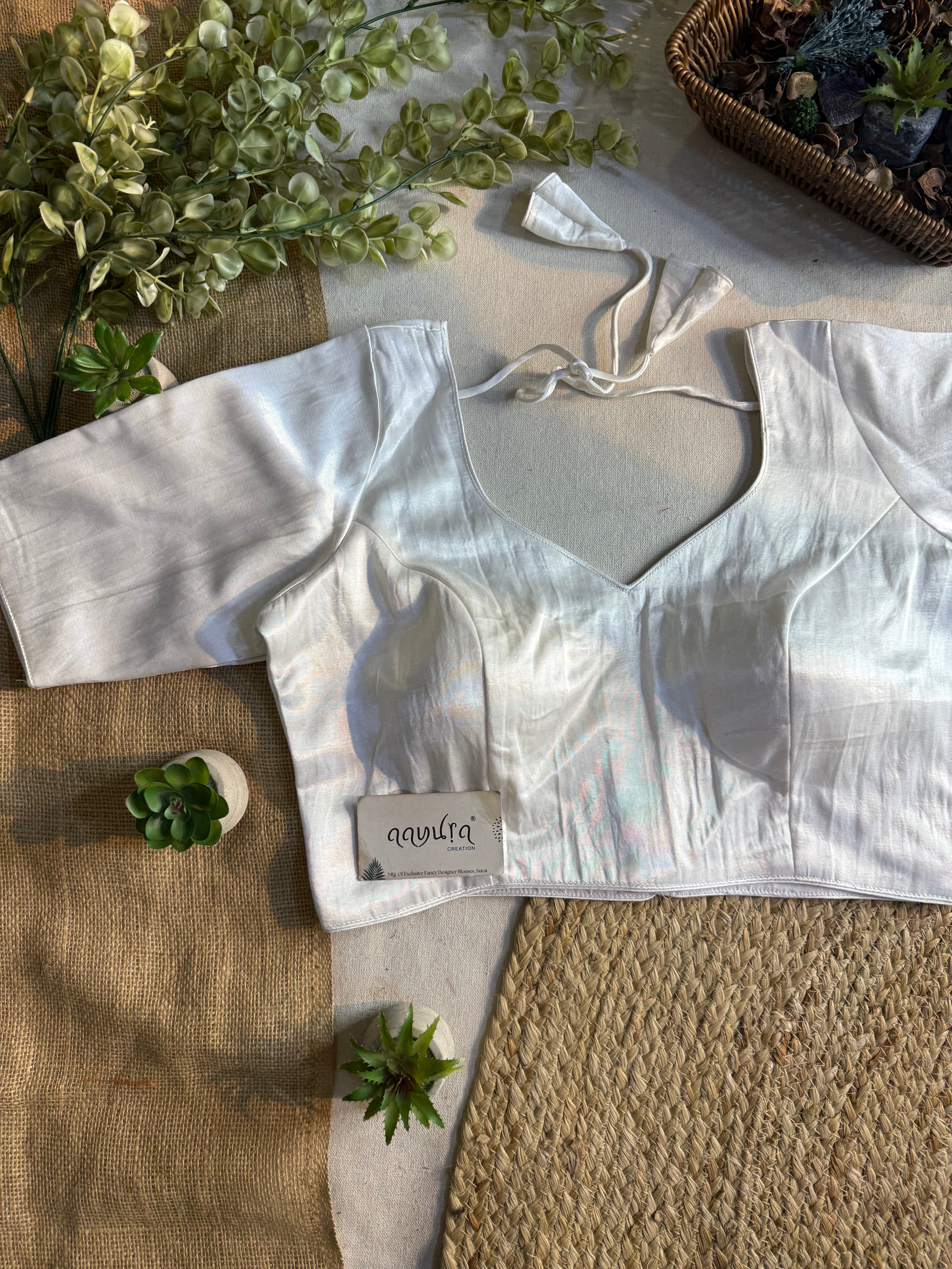 Zeenat Silk Gajji Blouse