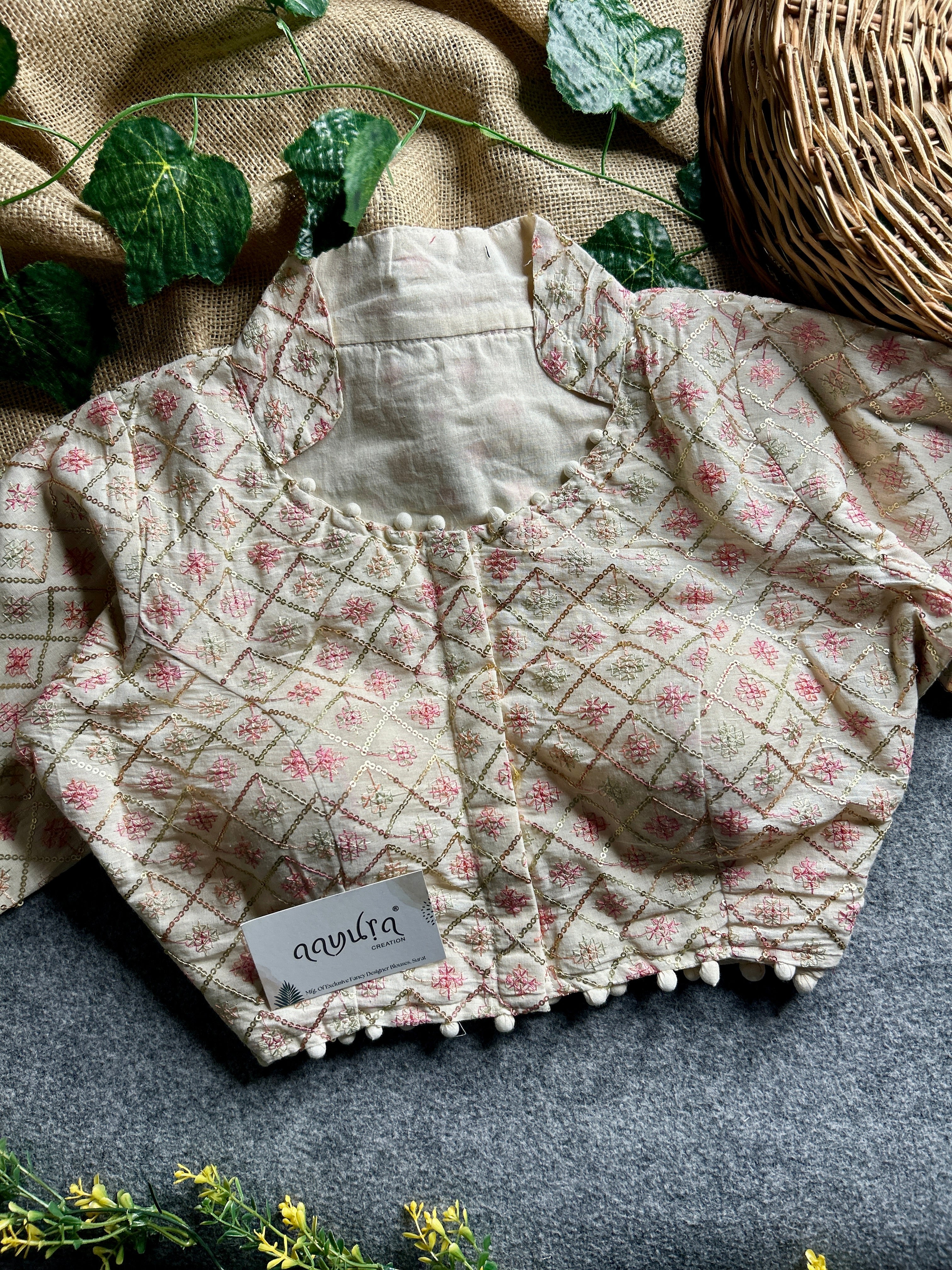 BabyColler Khadi blouse