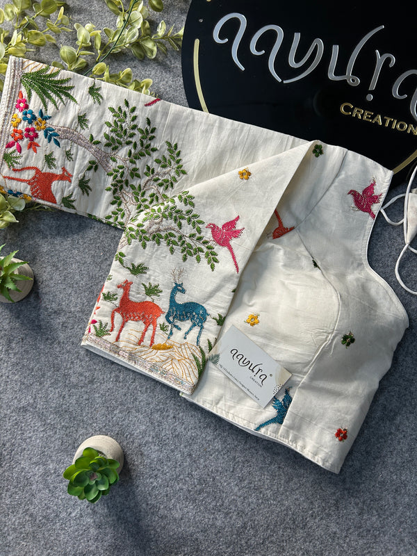 Embroidery Cotton Blouse