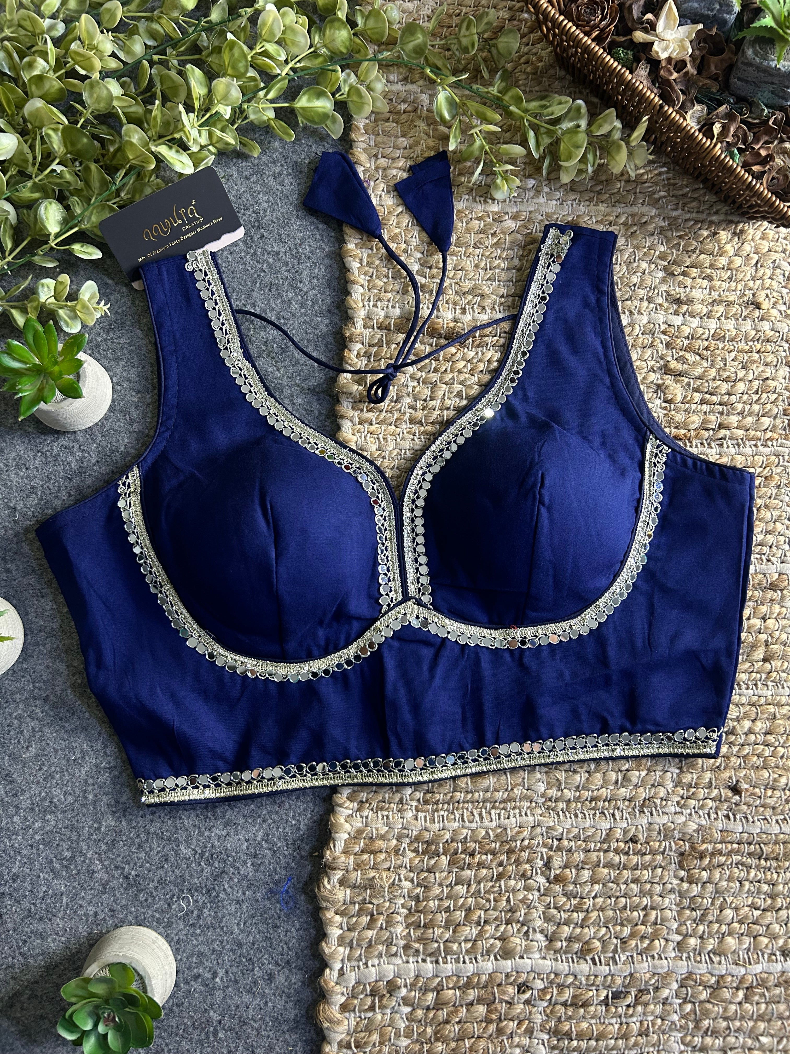 Aaradhya Mirror Border Blouse