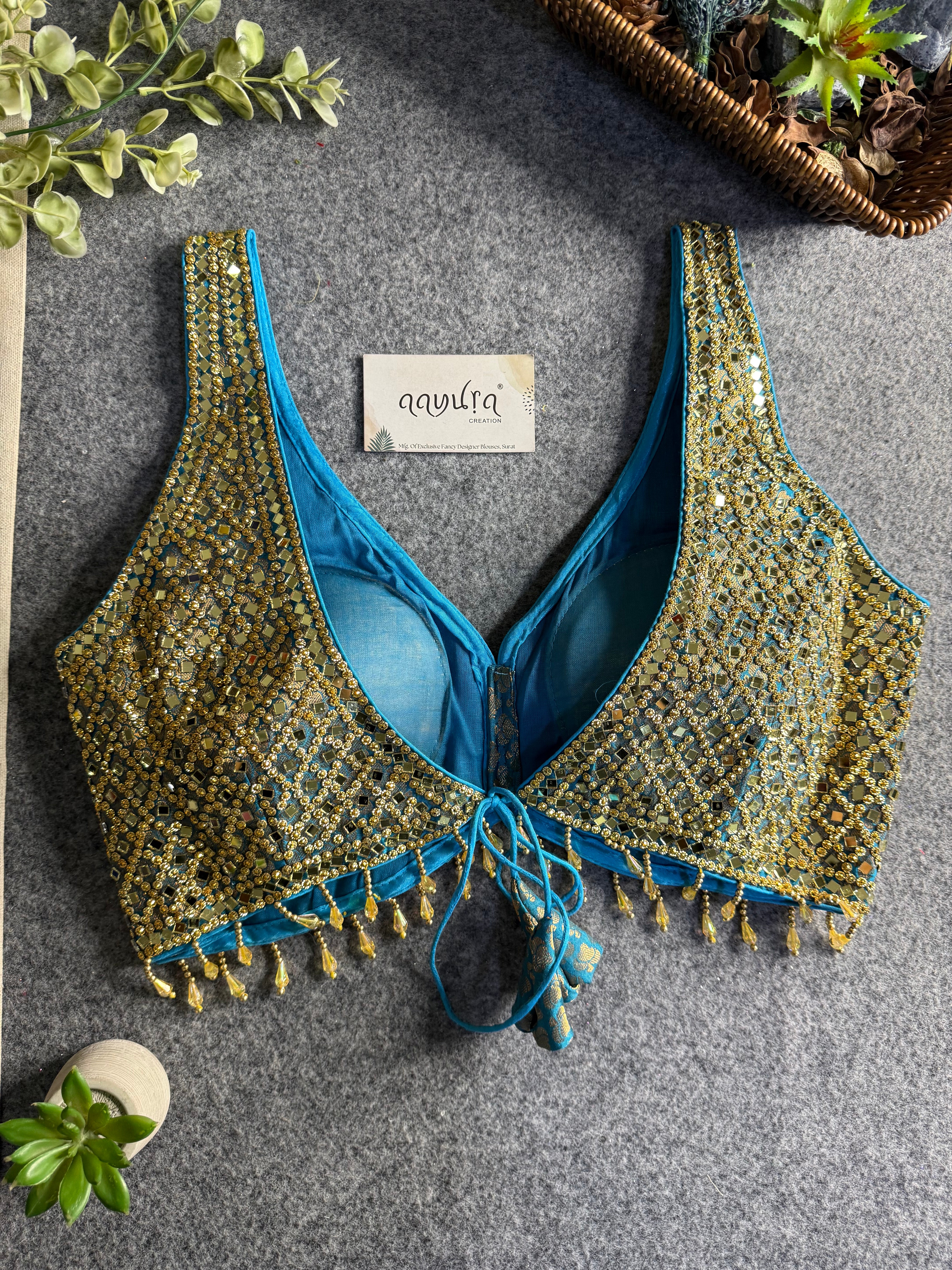 Lunara Festive Glow Blouse