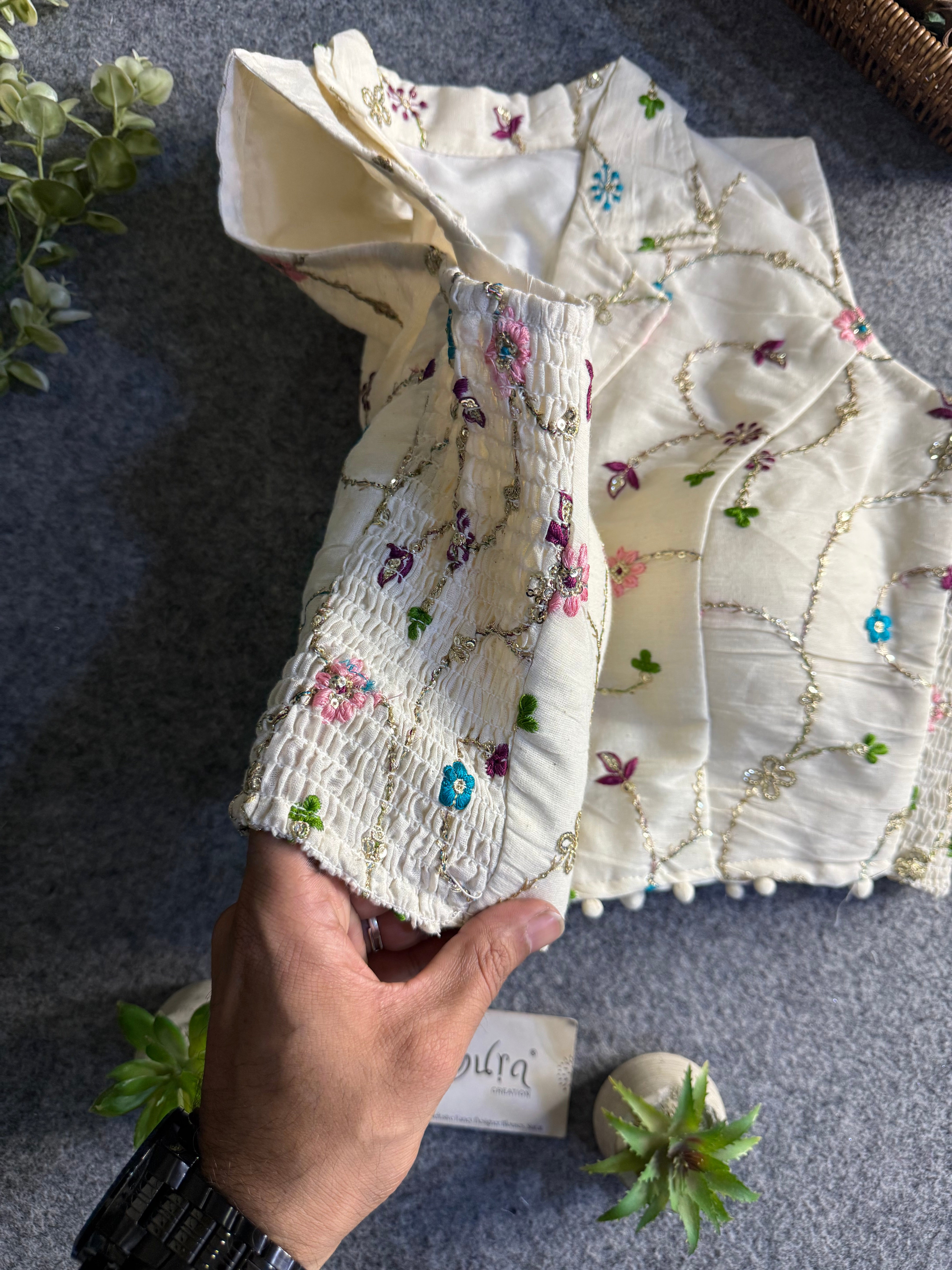 FlexiFit Cotton Designer Blouse