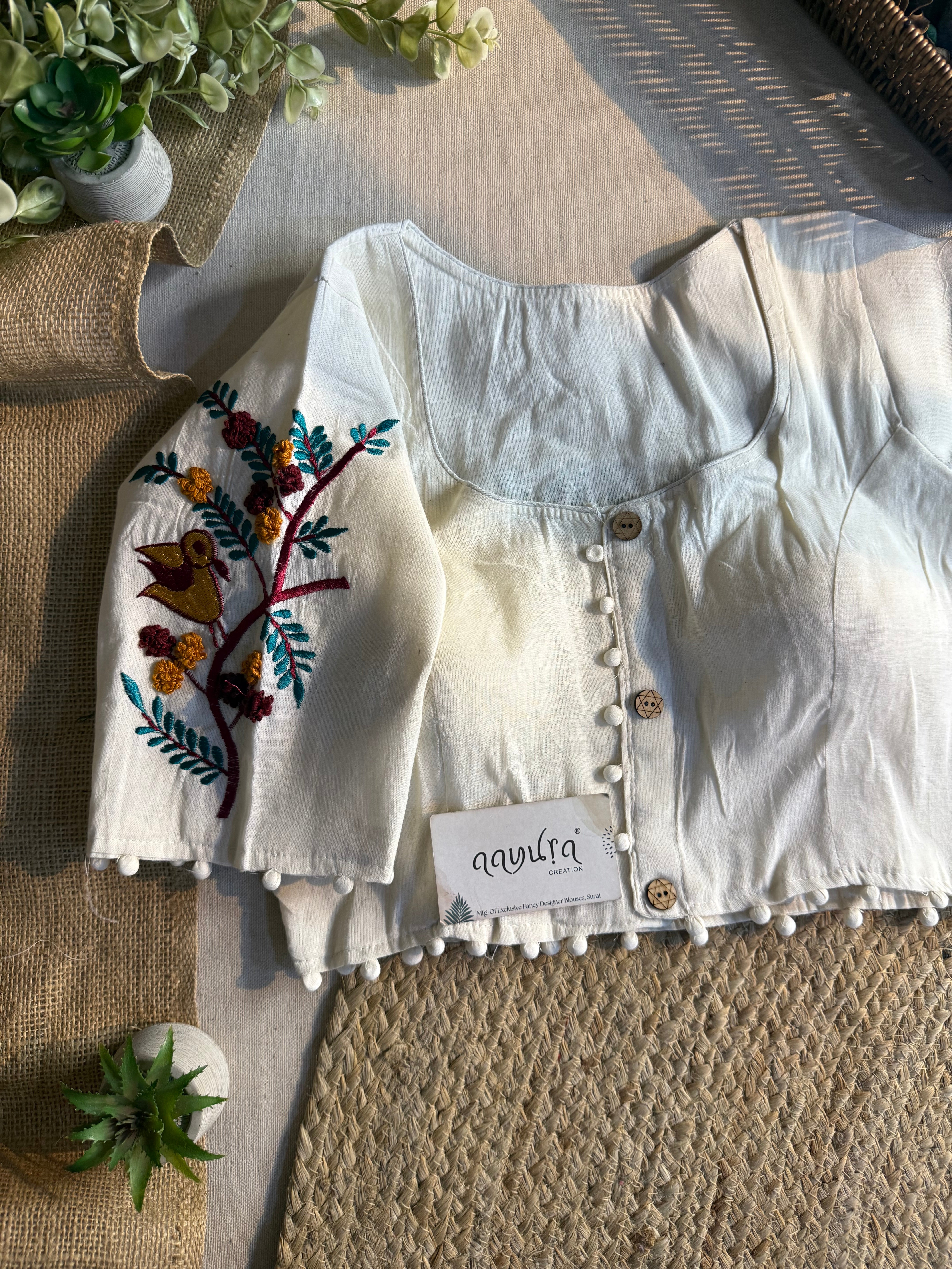 Elite Craft Cotton Blouse