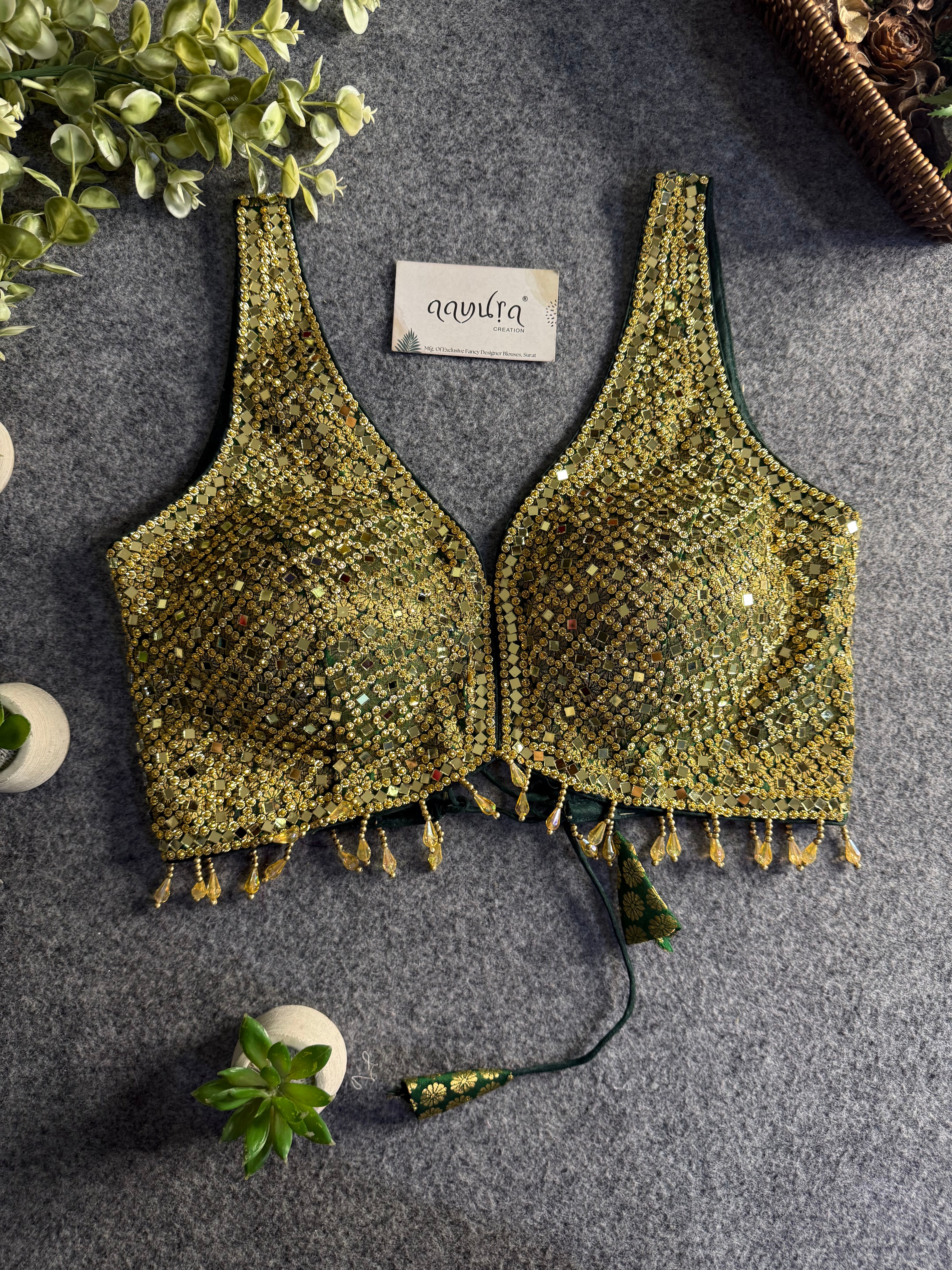 Lunara Festive Glow Blouse