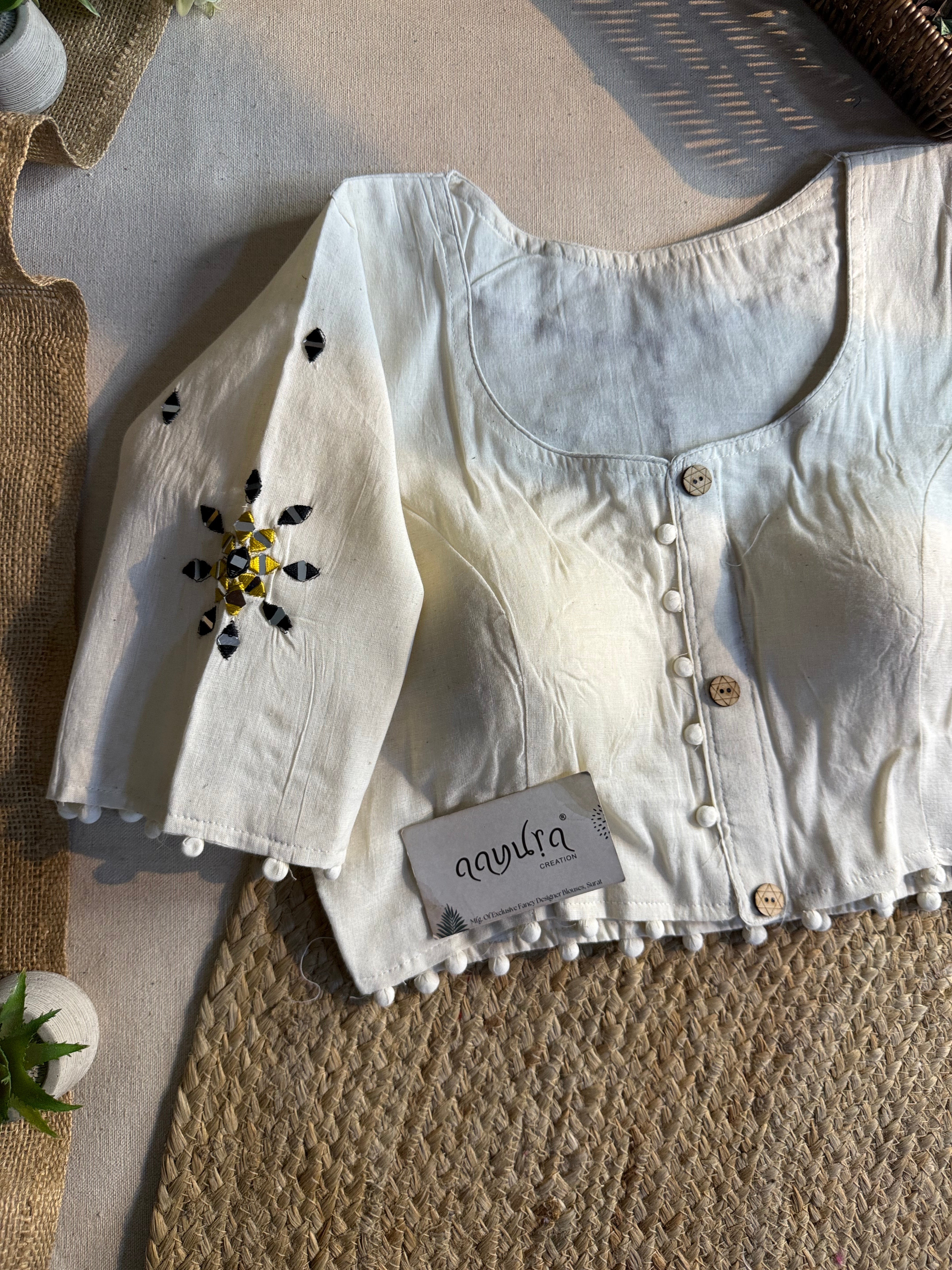 Elite Craft Cotton Blouse