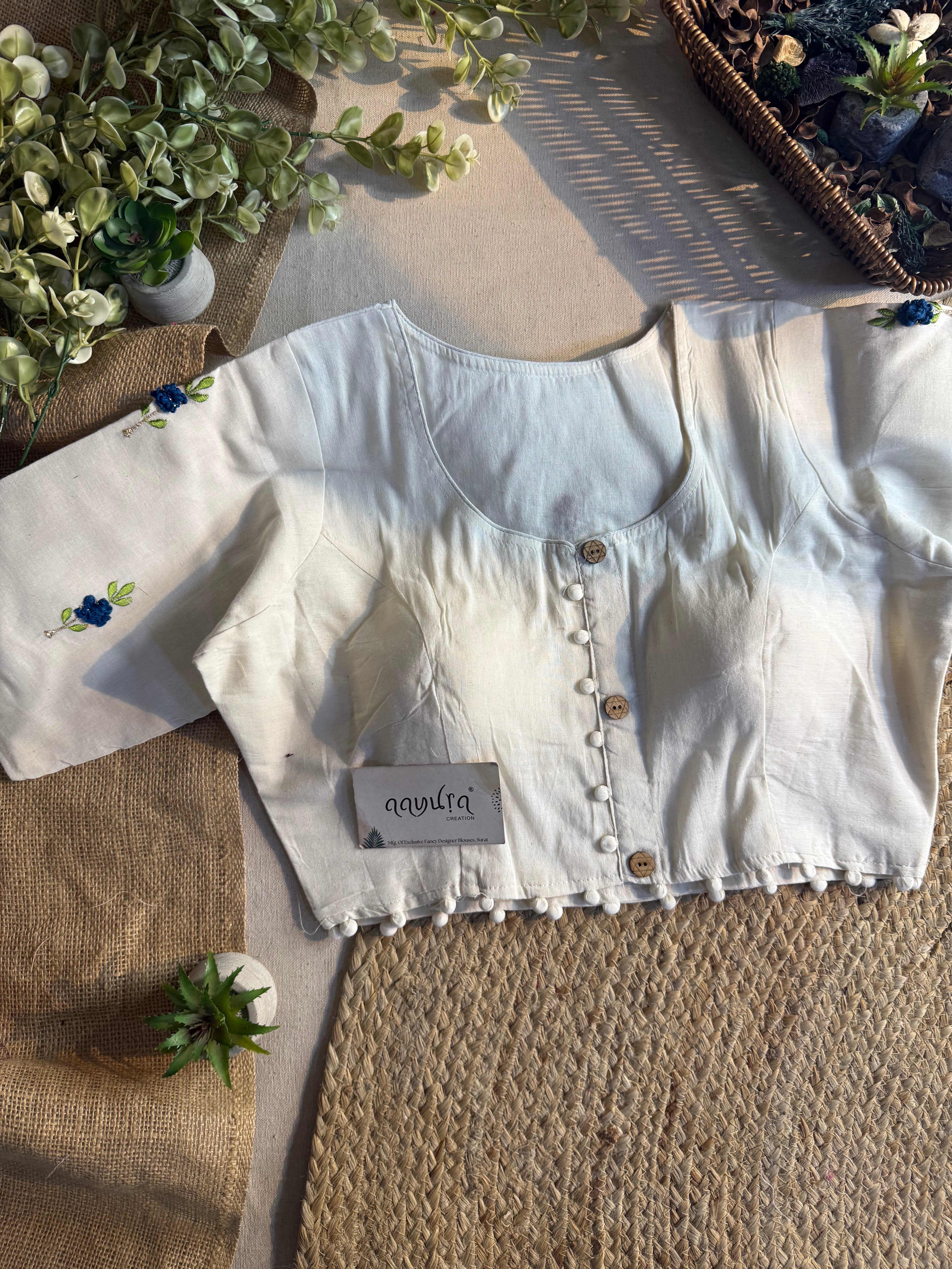 Elite Craft Cotton Blouse