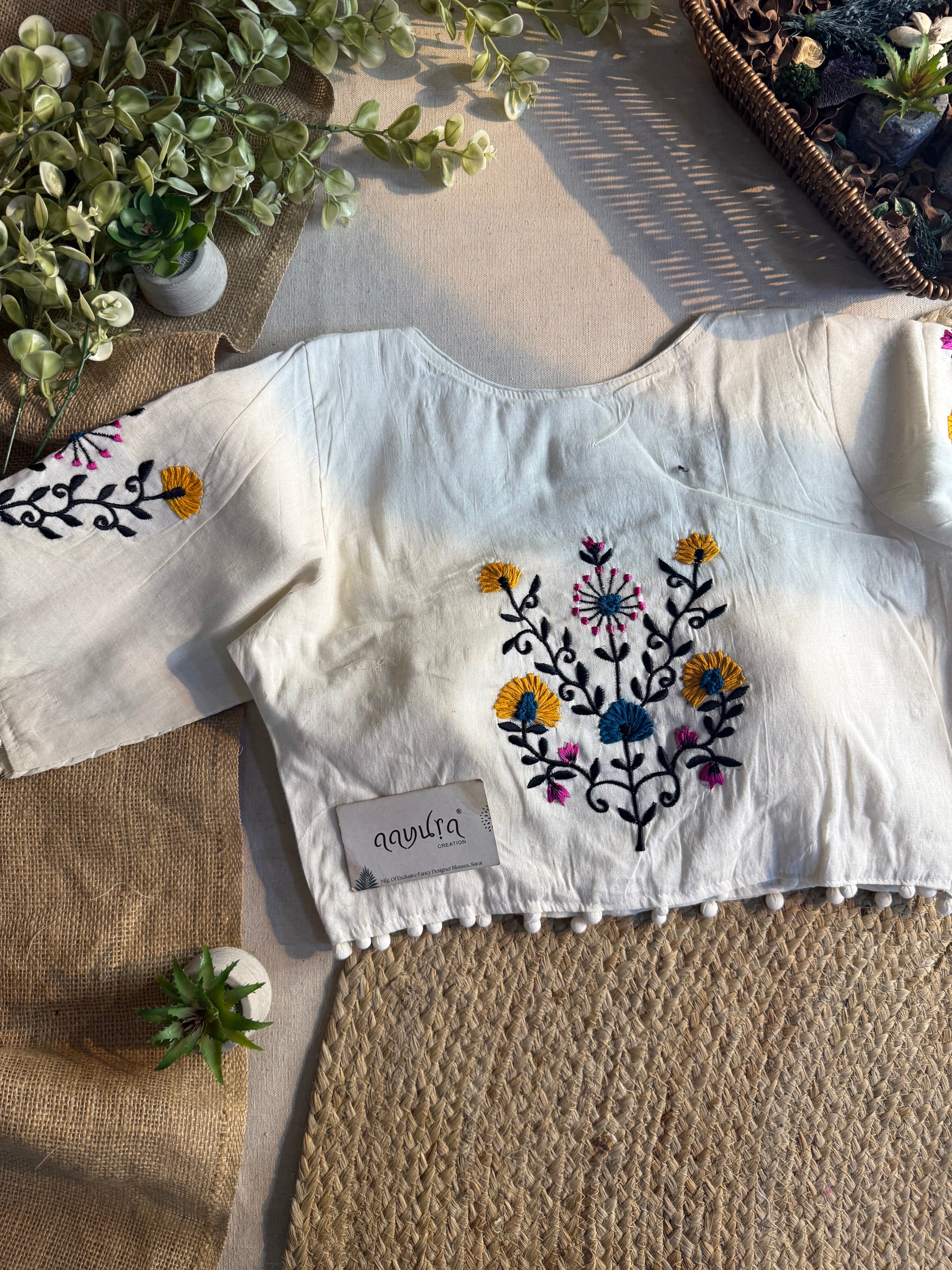 Elite Craft Cotton Blouse