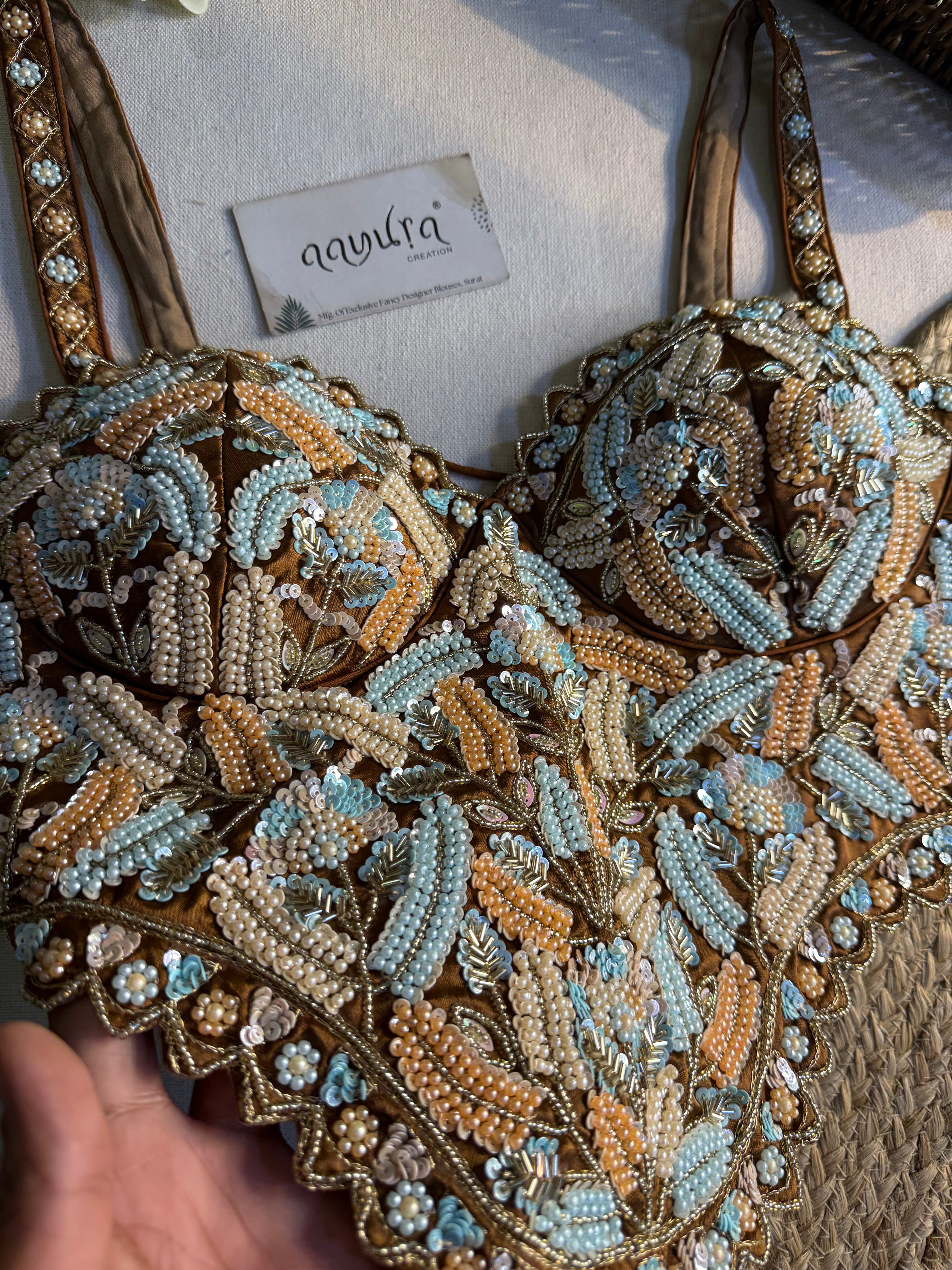 Opulent Handcrafted Designer Coord Set