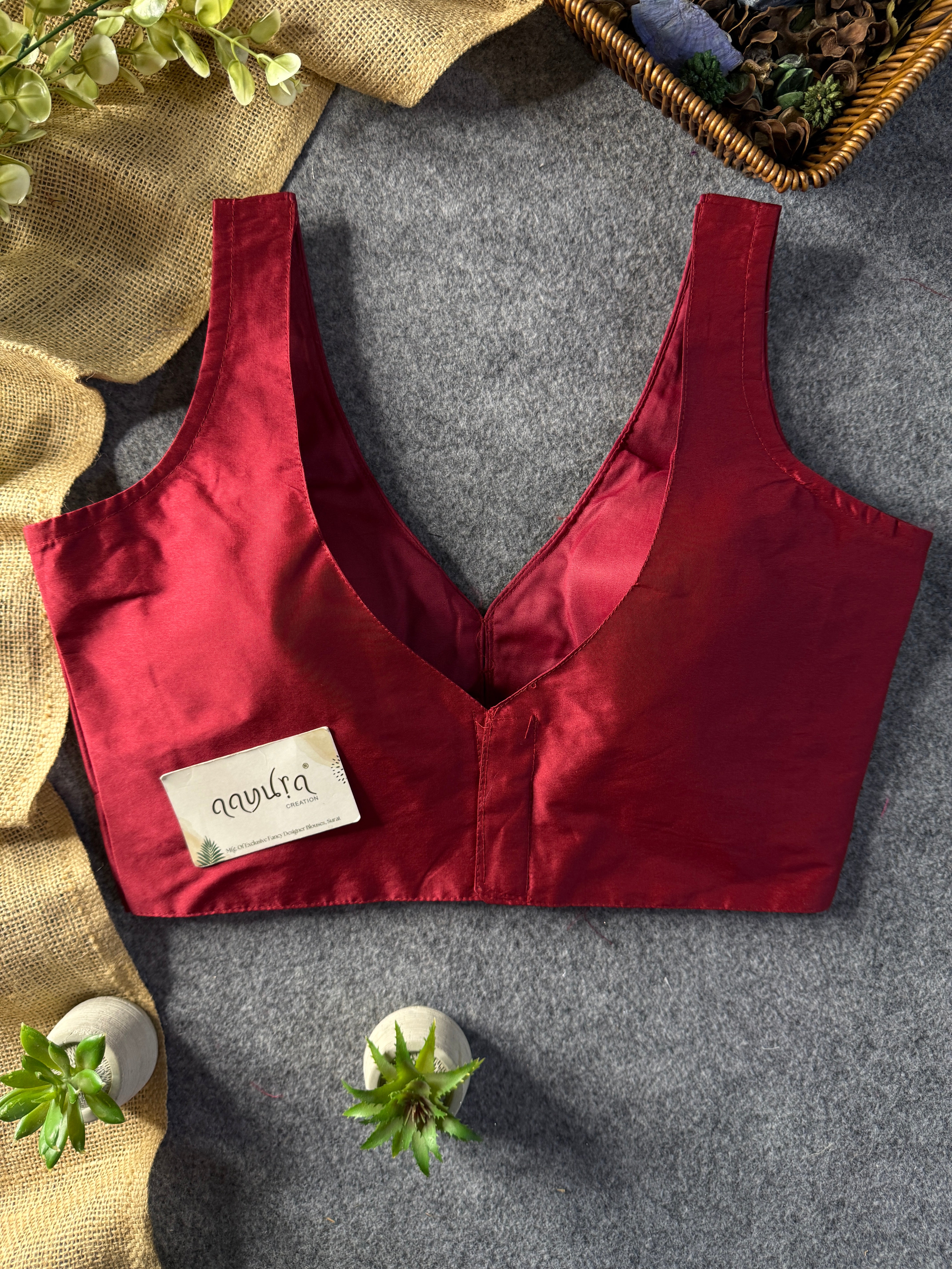 BOLLYWOOD STYLE-BURGUNDY
