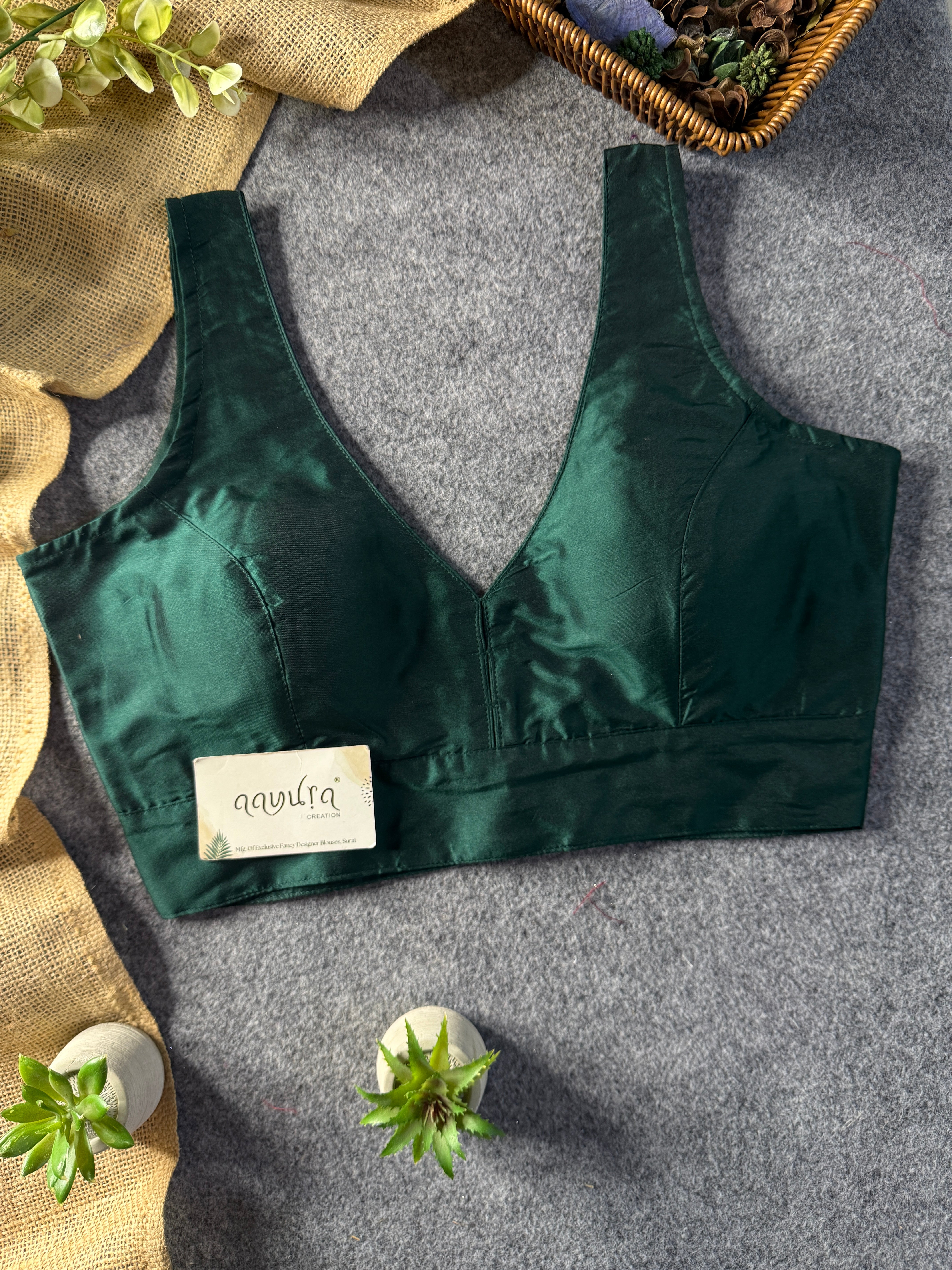 BOLLYWOOD STYLE-BOTTLE GREEN