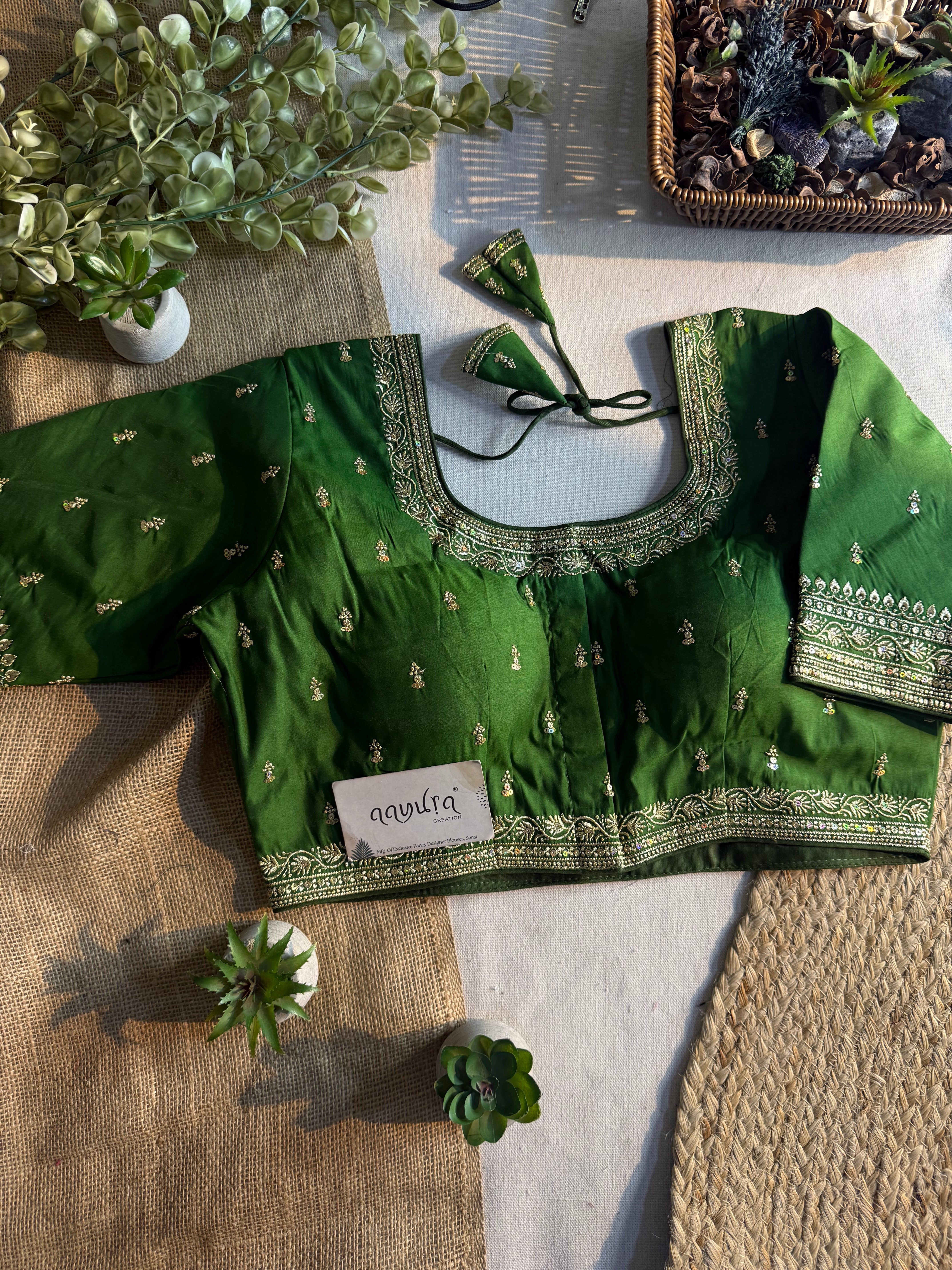 Mystique Embroidery Work Blouse