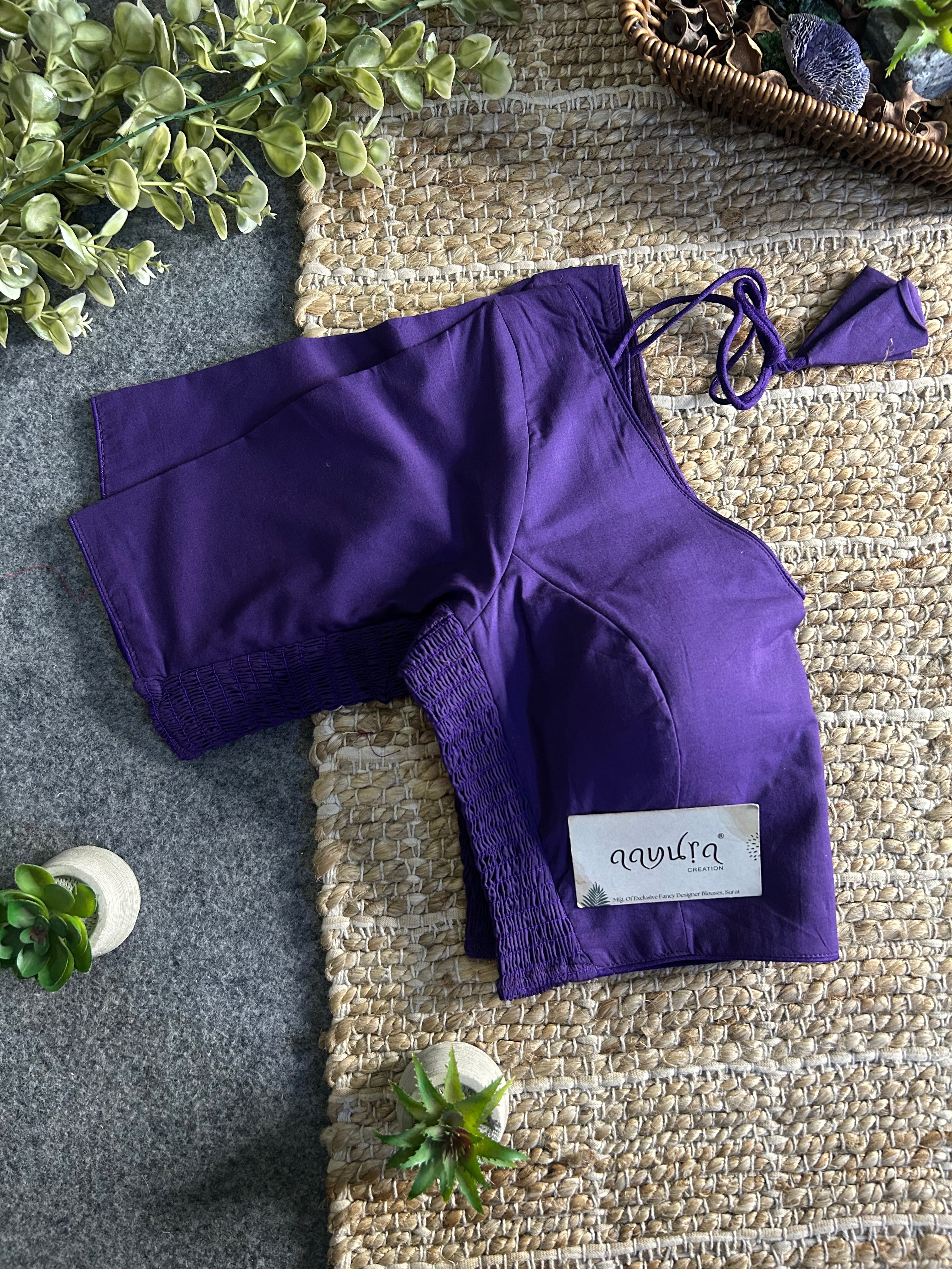 Comfort Fit Cotton Blouse