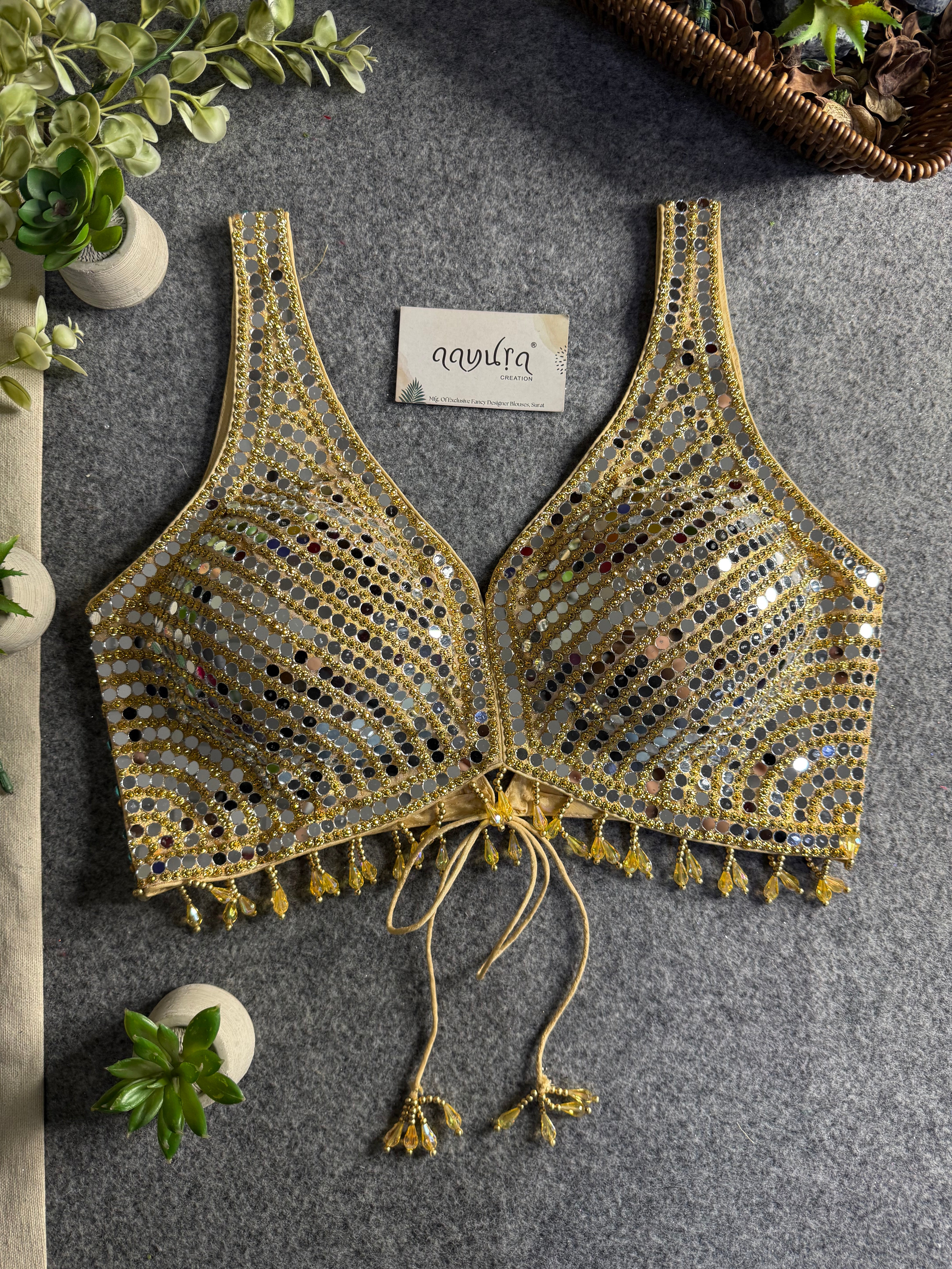 Lunara Festive Glow Blouse