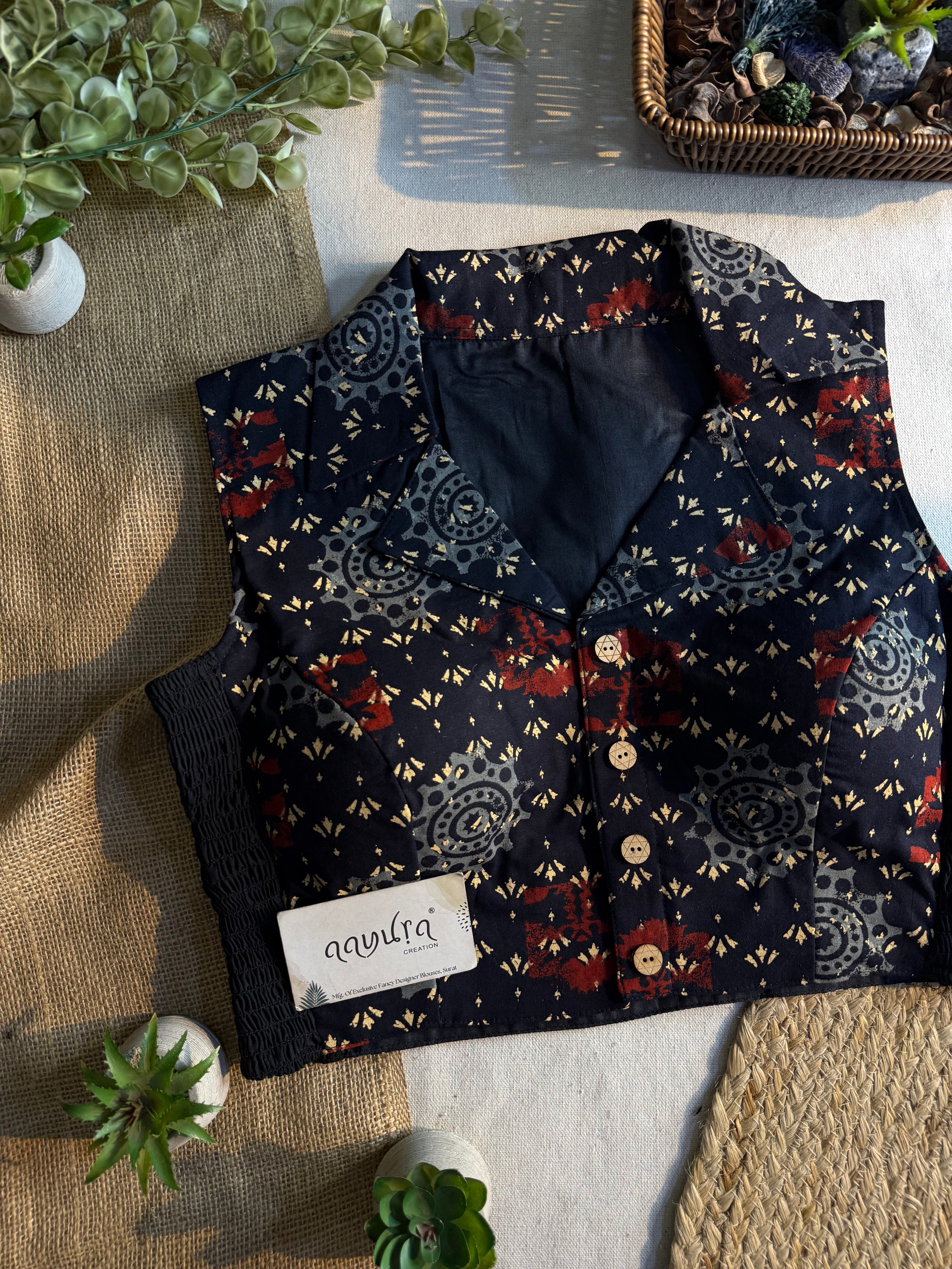 Soft Stretch Premium Cotton Blouse