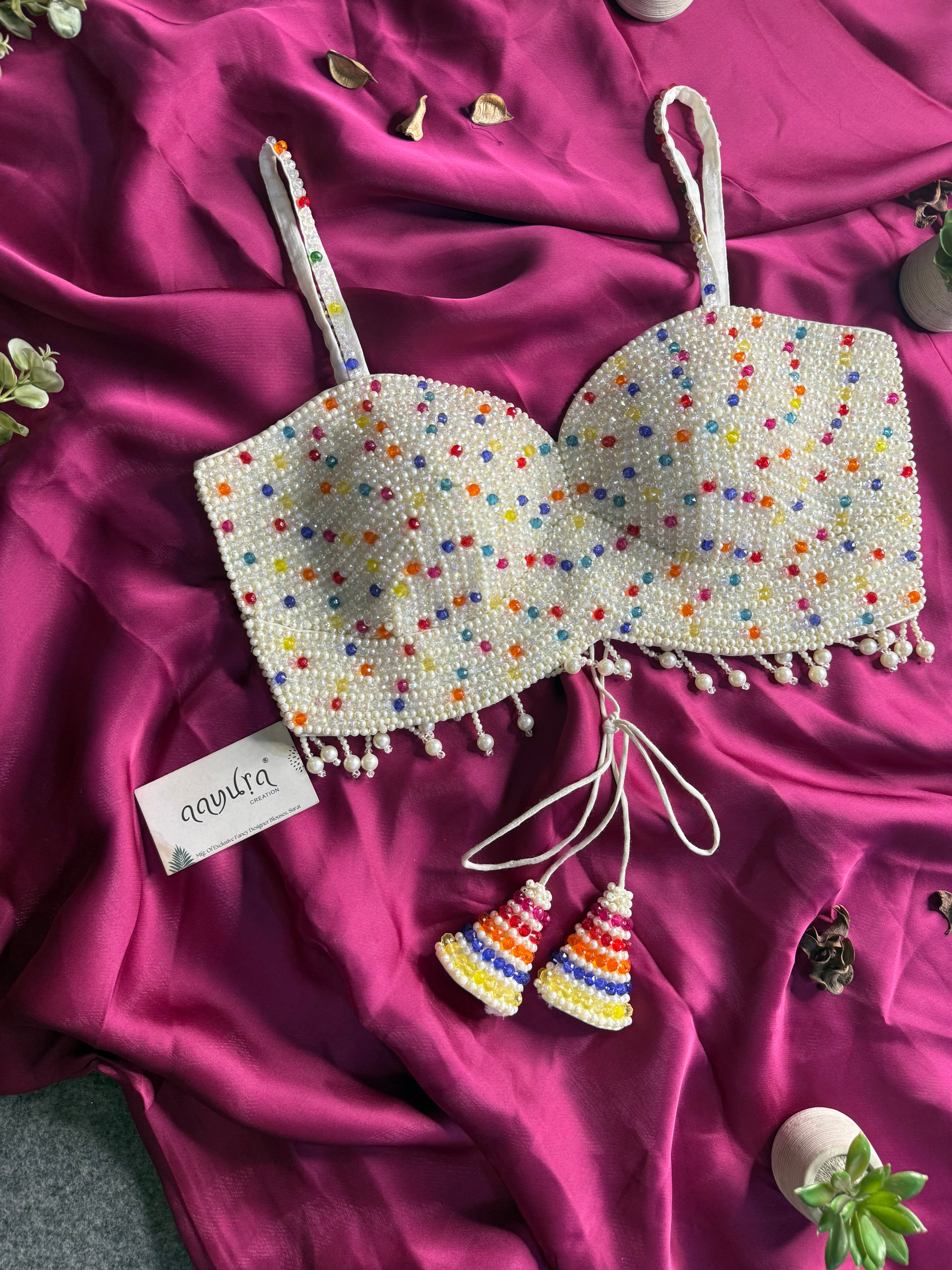 Pearl Whisper Silk Saree Set