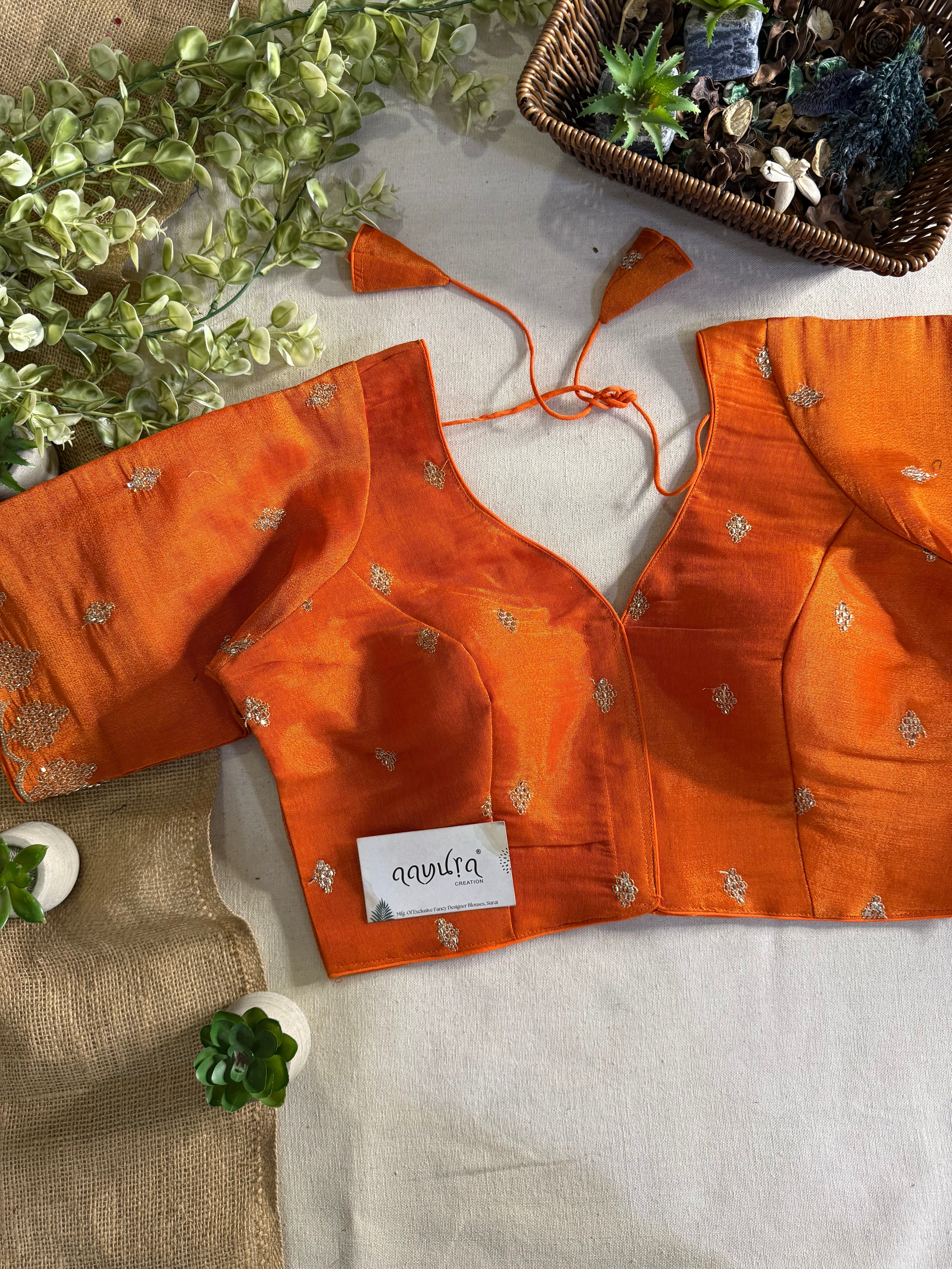 Zoya-2 Shimmer Butti Blouse