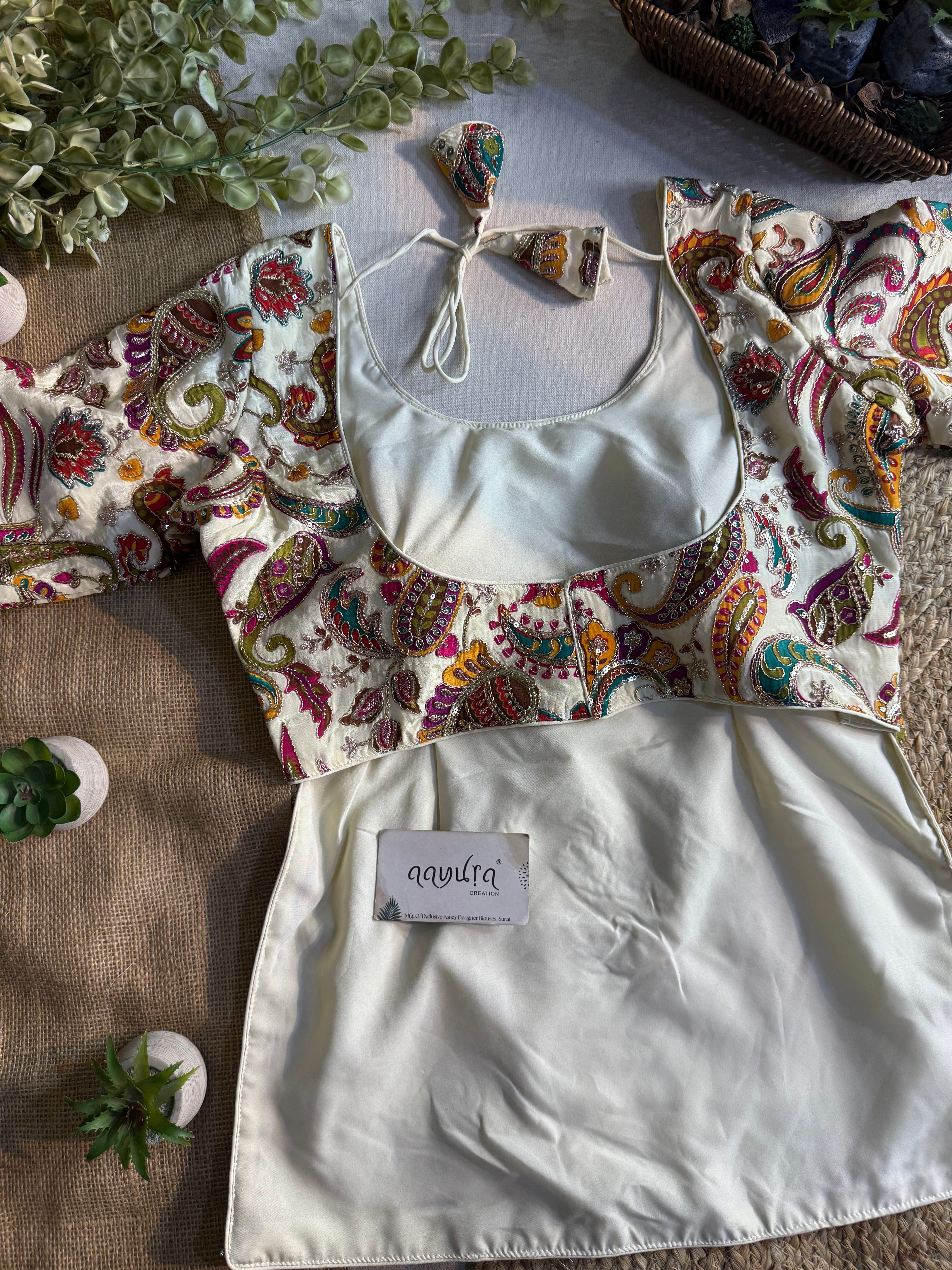 Zarmina Peplum Blouse 2
