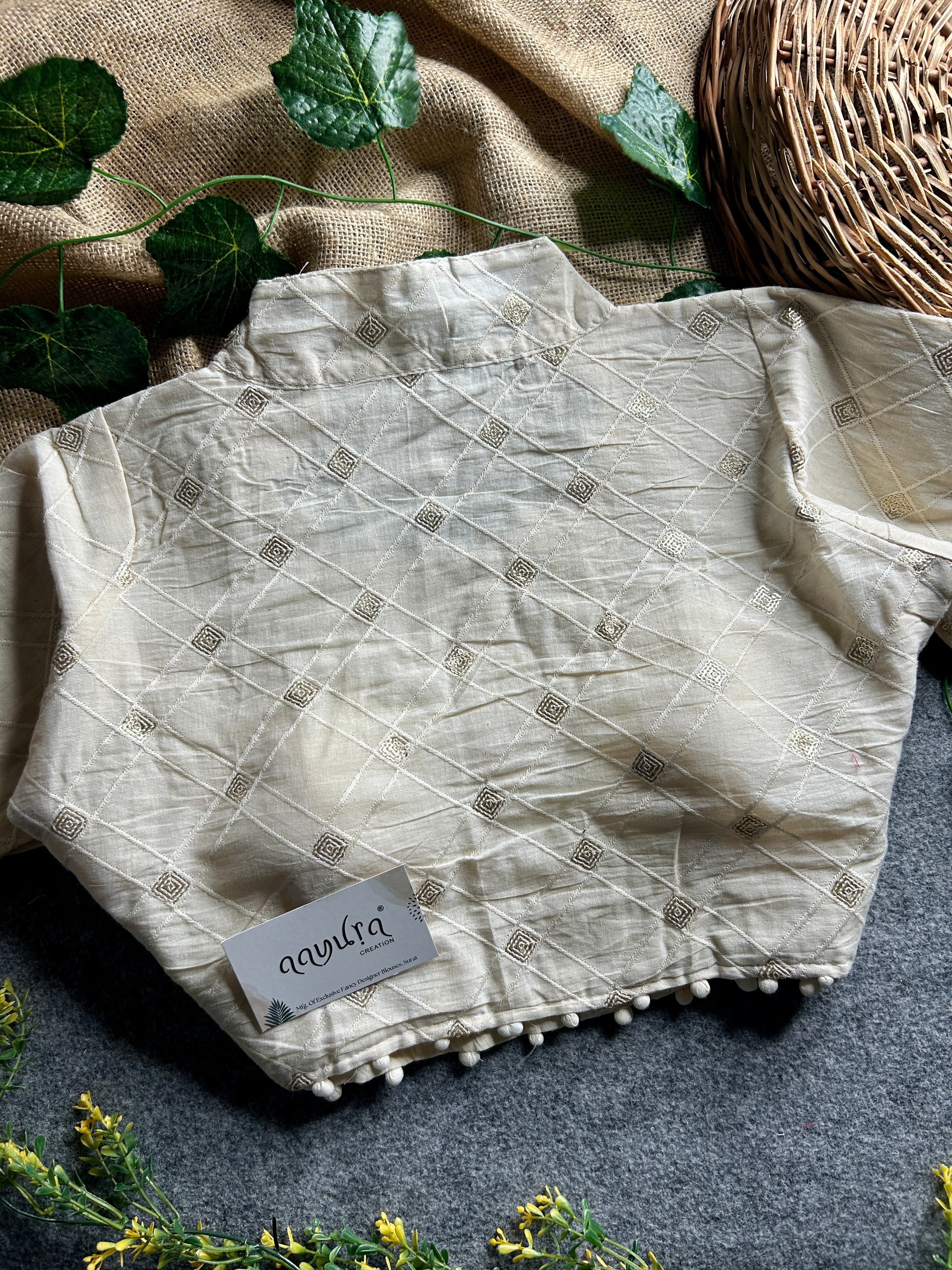 BabyColler Khadi blouse