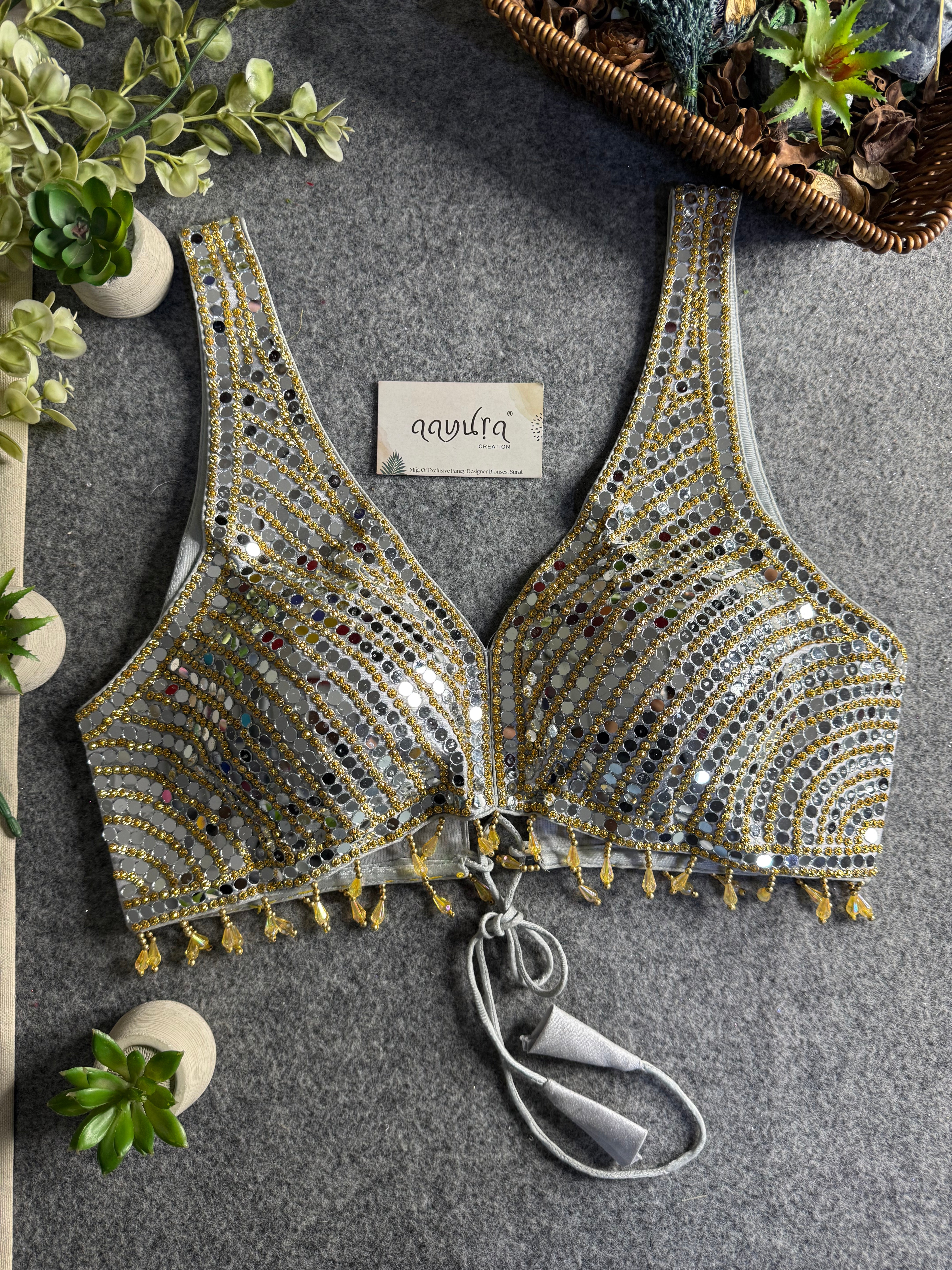 Lunara Festive Glow Blouse