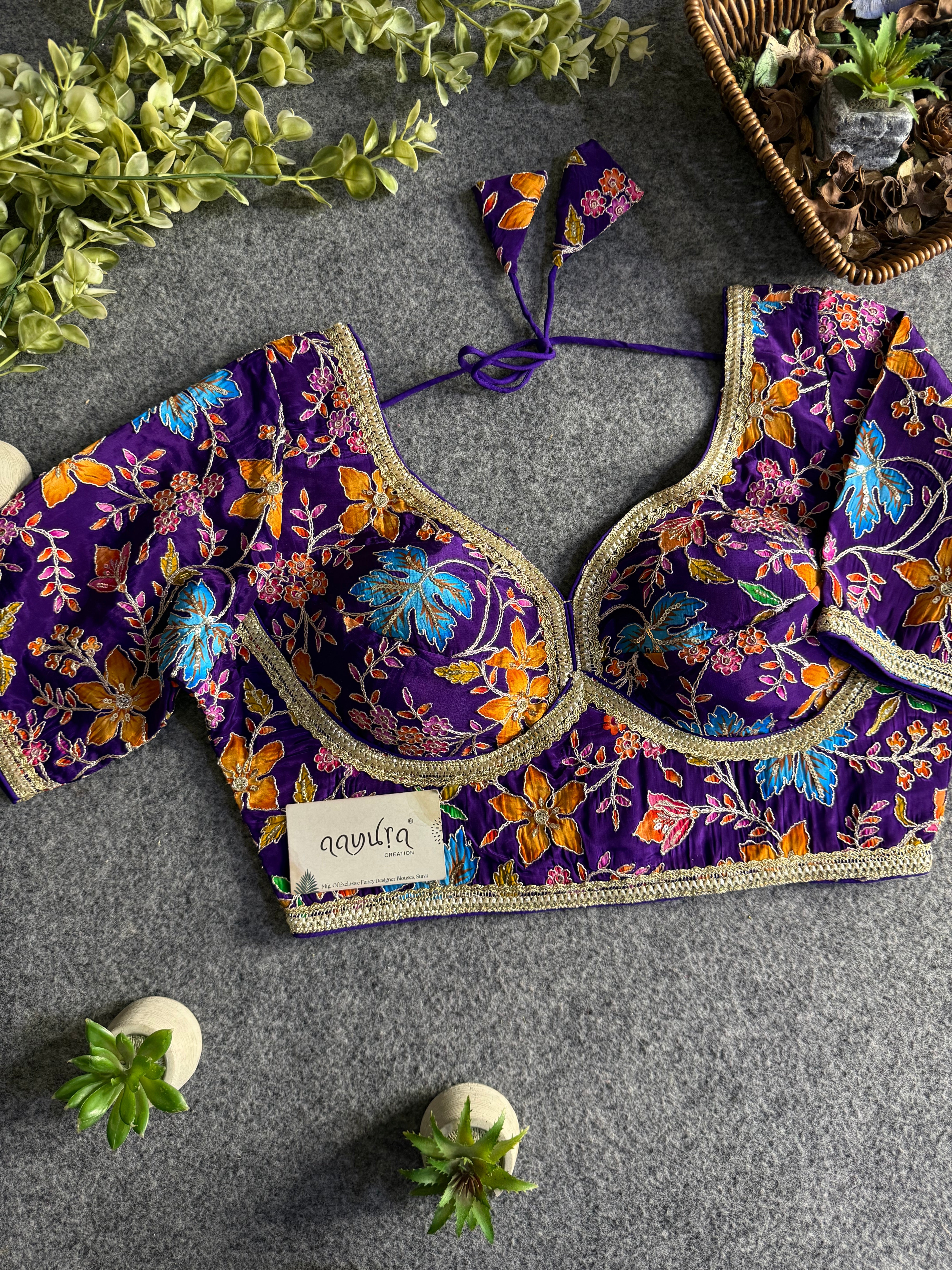 Heritage Sabyasachi Style Designer Blouse
