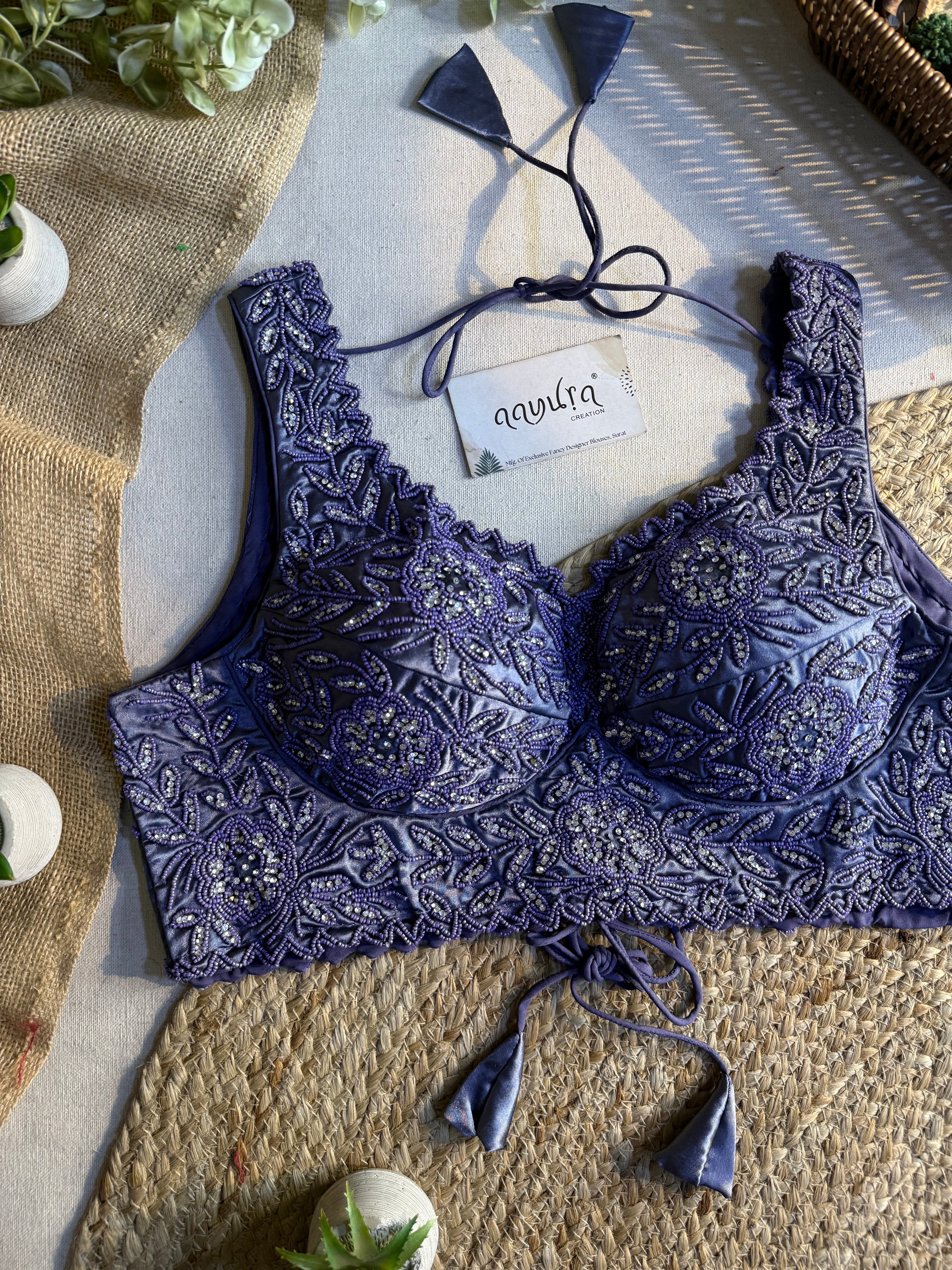 Ruhani Jarkan Silk Blouse