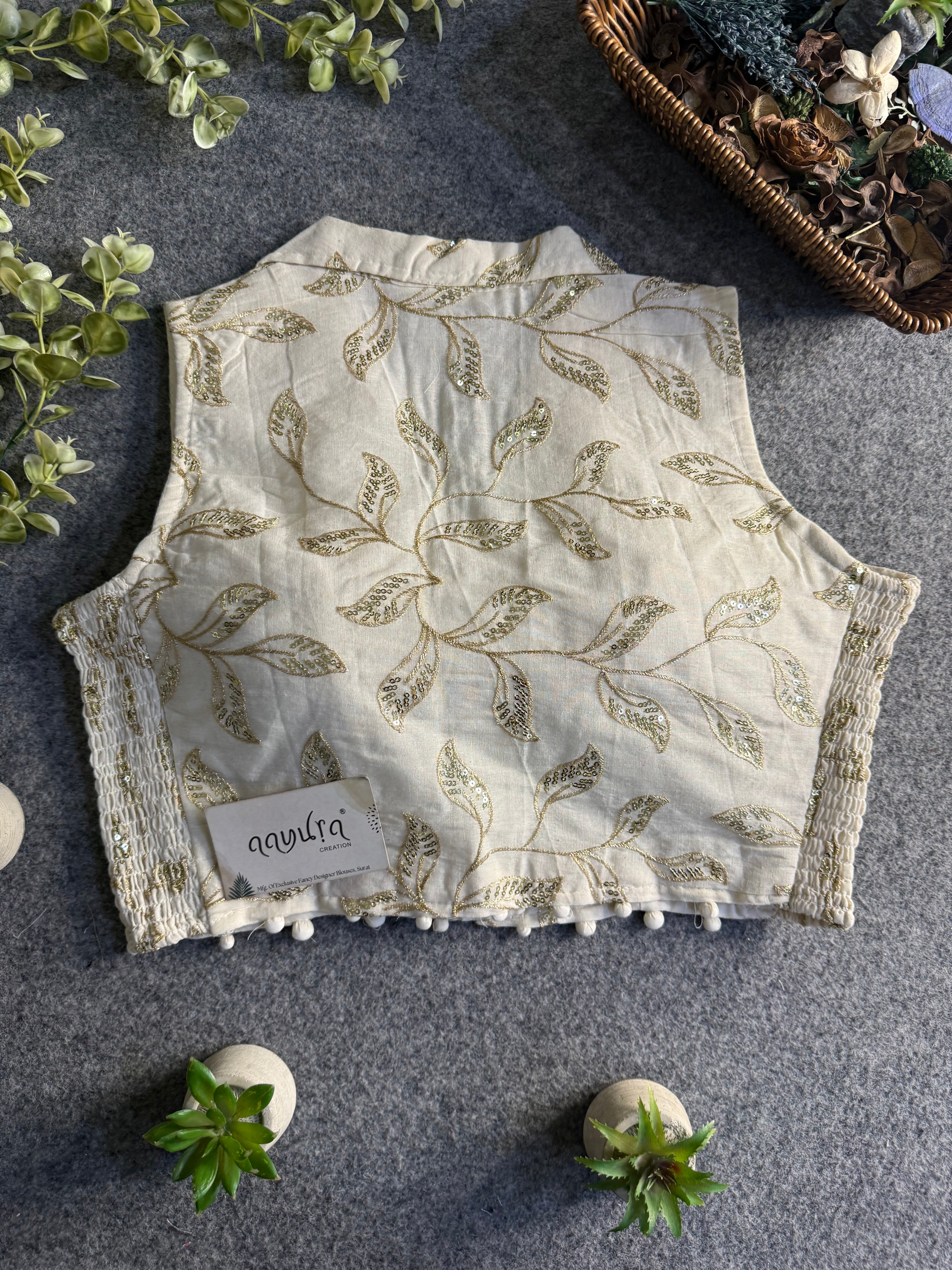 FlexiFit Cotton Designer Blouse