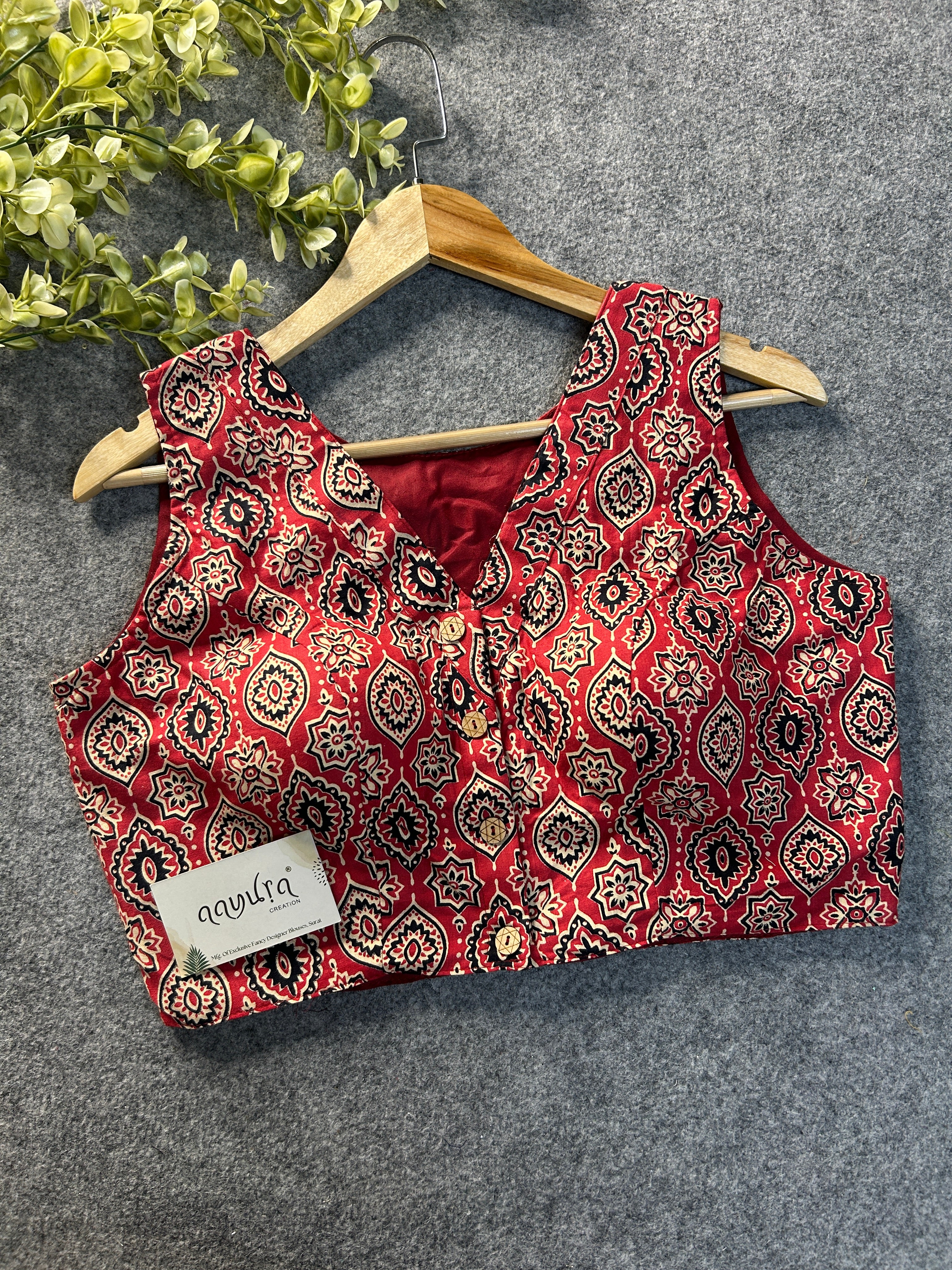 Cotton Coller Blouse