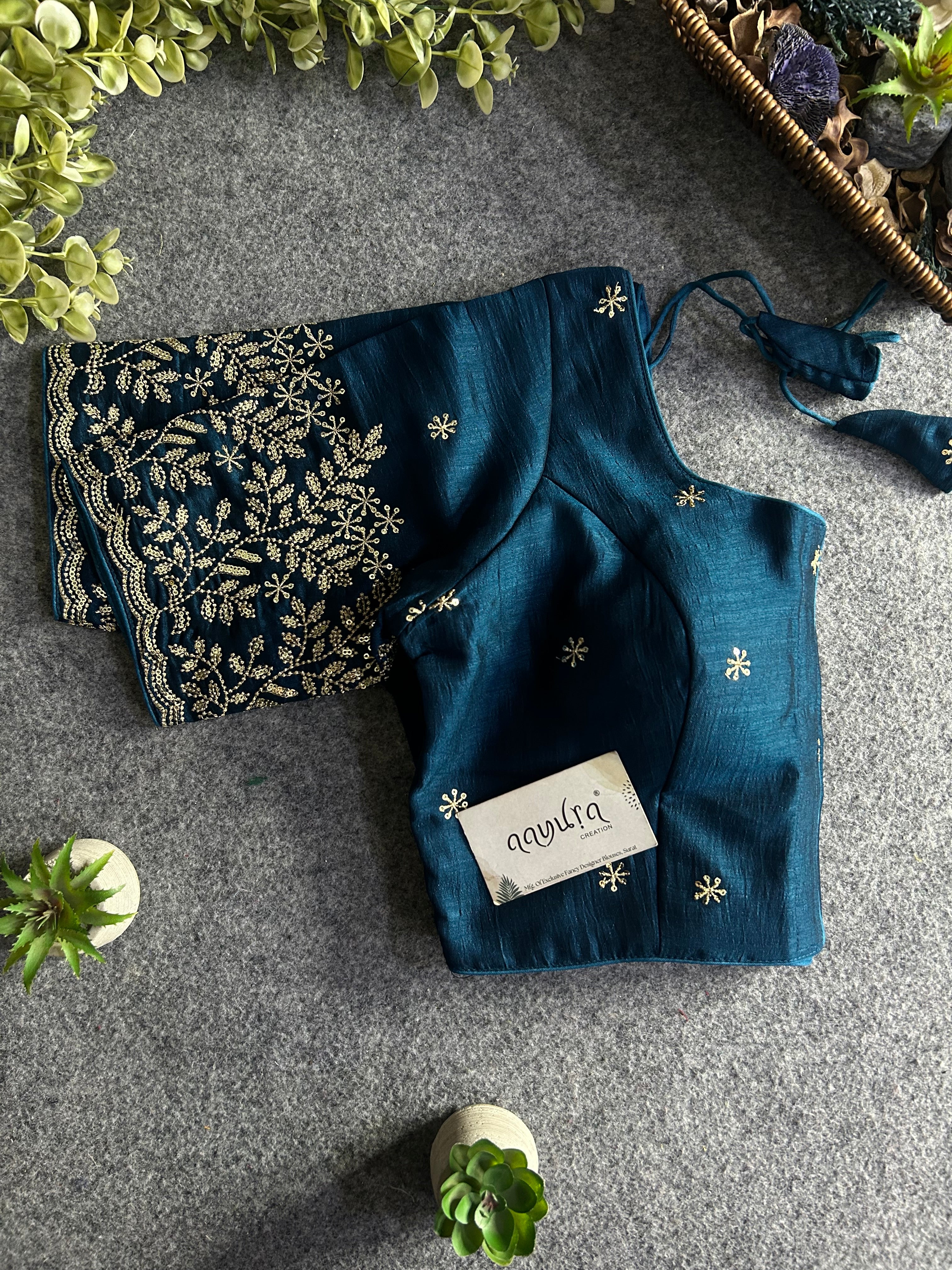 Rajsi Vichitra Zari Work Blouse