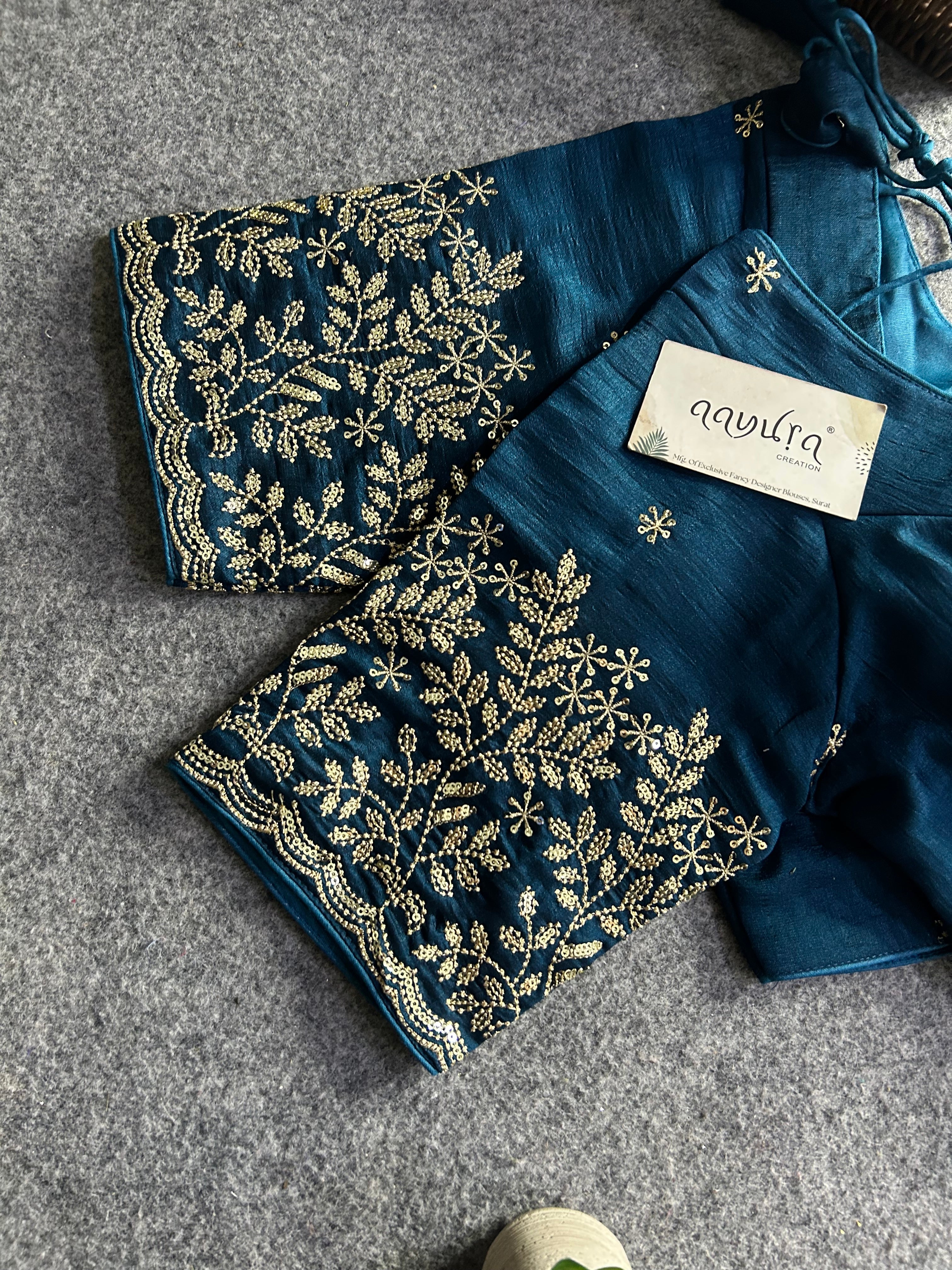 Rajsi Vichitra Zari Work Blouse