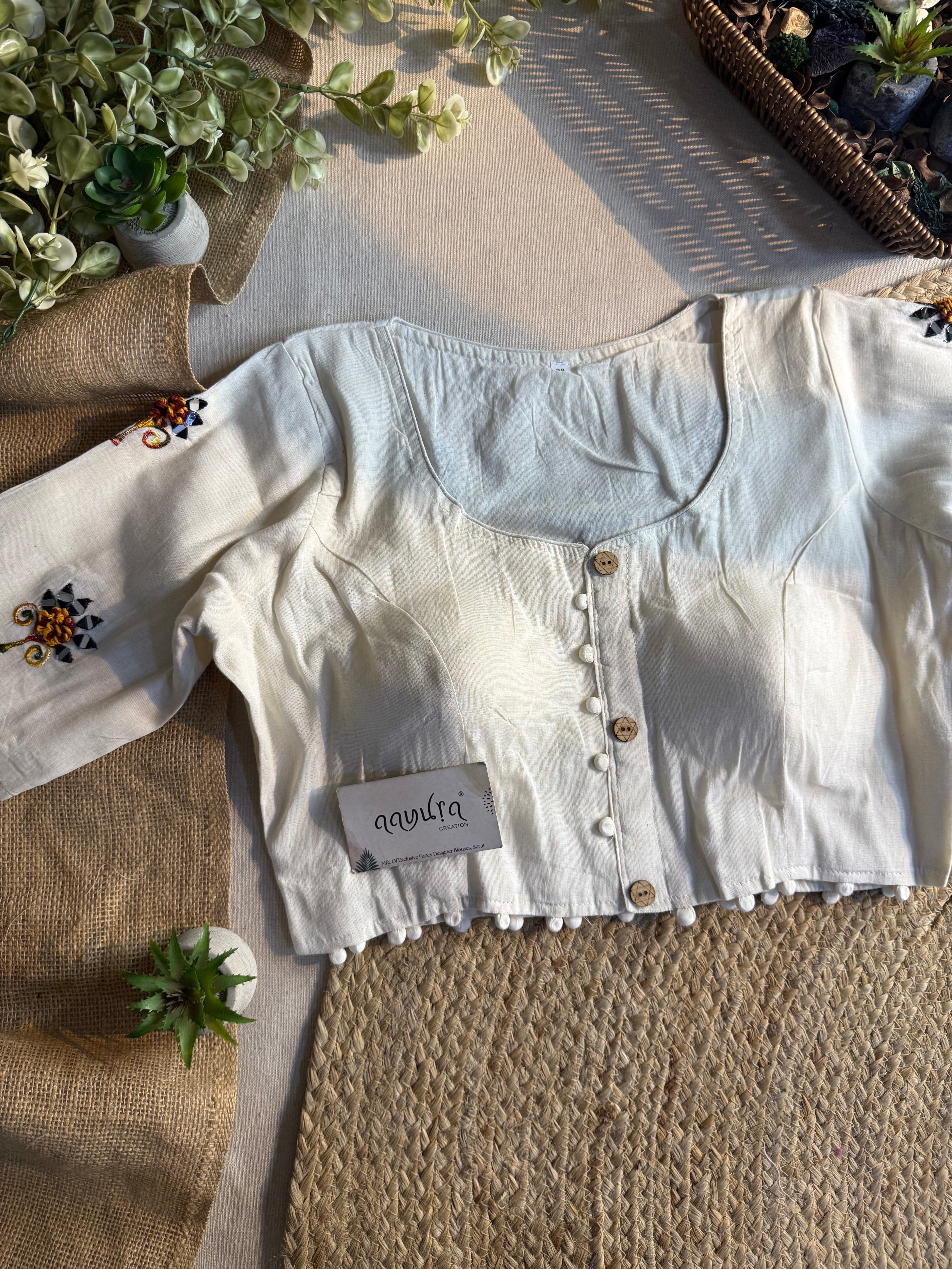 Elite Craft Cotton Blouse
